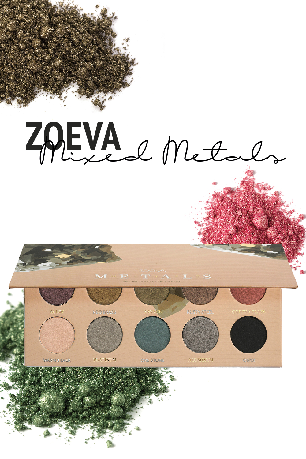 who is mocca, blogger tirol, beautyblog, fashionblog, zoeva mixed metals eyeshadow palette, shimmer eyeshadow, metal eyeshadow