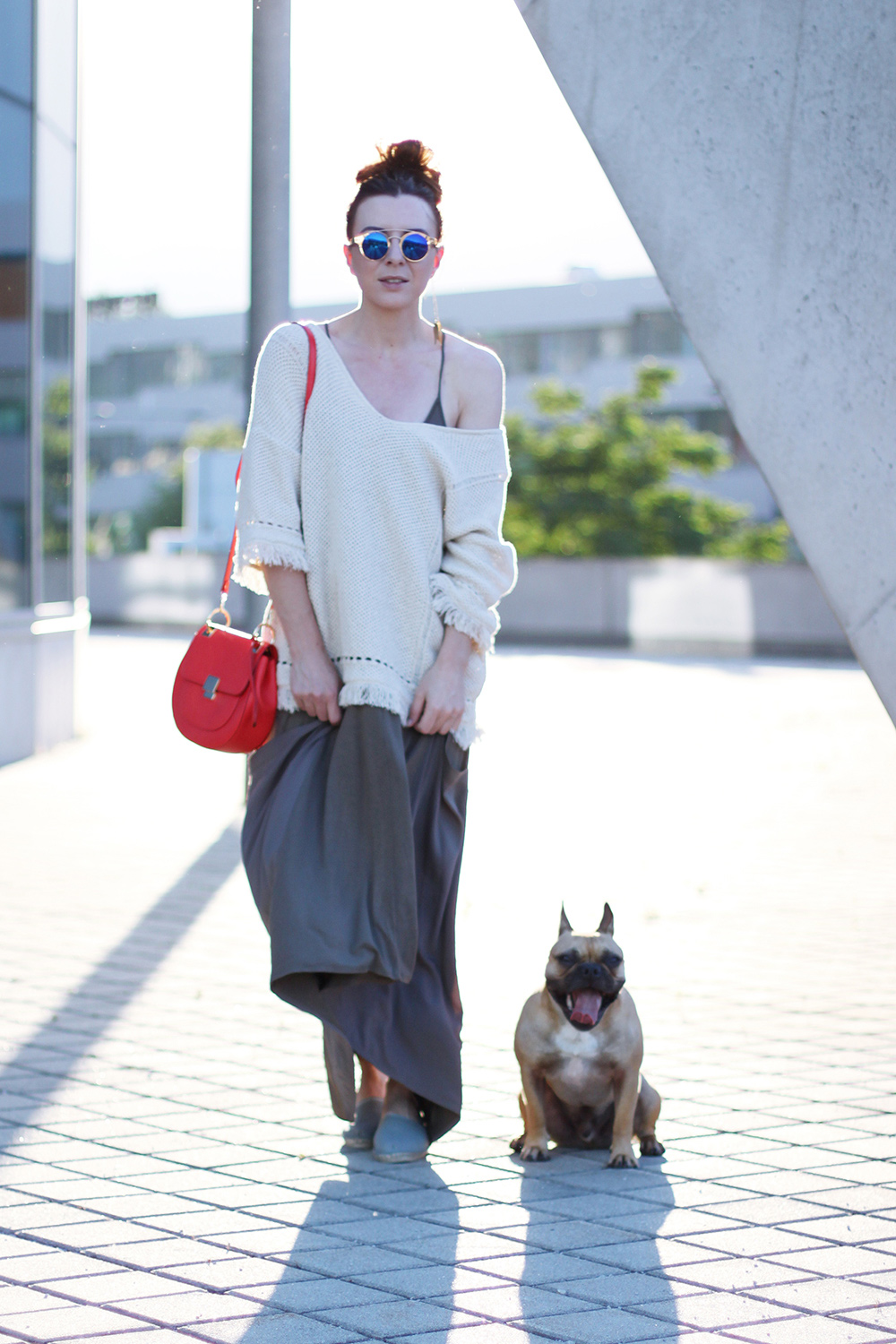 who is mocca, blog, tirol, innsbruck, austrianblogger, olympia world innsbruck, frenchie, boho, espadrilles, outfit kombinieren, aldo tasche chloe lookalike, spitfire sonnenbrille dior so real lookalike, mango pullover fransen, messy bun