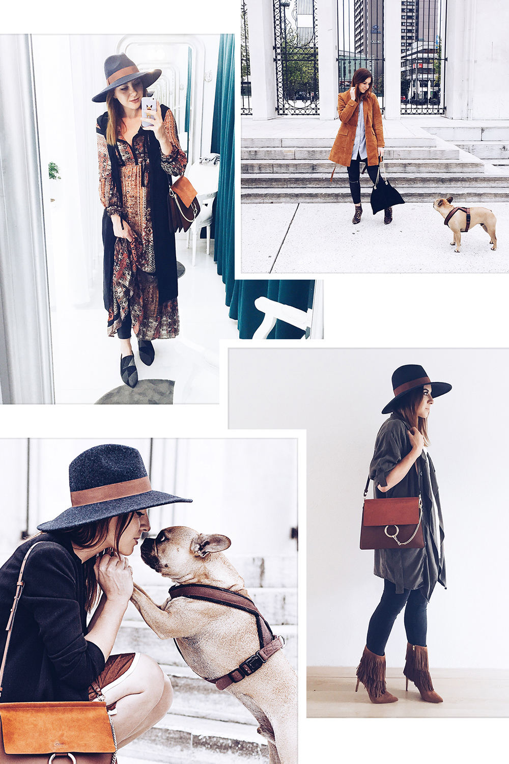 who is mocca, modeblog, fashionblog, ootd, outfit, alltagsoutfit, boho maxikleid sandro ferrone, chloe faye, sam edelman fransenboots, fromwhereistand, gardasee outfit, frenchie, wildledermantel zara, fedora, whoismocca.me