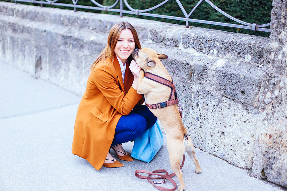 Hellblaue Tasche kombinieren, Cognac Blazer, Mid Heels Topshop, Schnürschuhe, Skinny Jeans, Fashion Blog, Mode Blog, Streetstyle, whoismocca.me