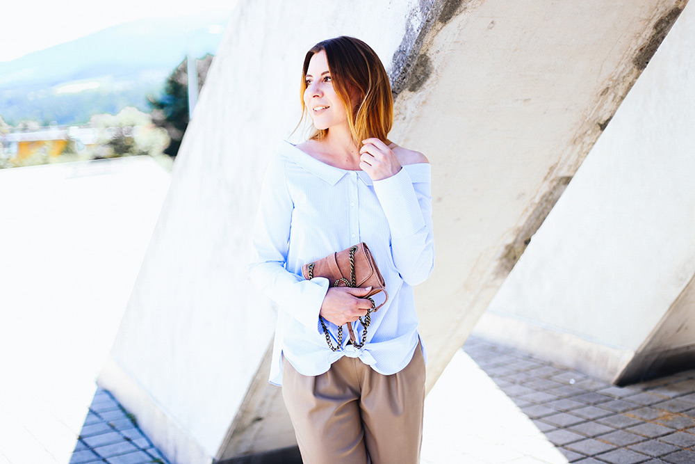 9-to-5 Office und After Work Outfit im Sommer, Culotte, Pumps, Clutch von Zara, Streetstyle, Modeblog, Fashion Blog, whoismocca.me