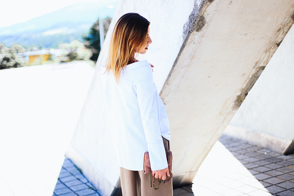 9-to-5 Office und After Work Outfit im Sommer, Culotte, Pumps, Clutch von Zara, Streetstyle, Modeblog, Fashion Blog, whoismocca.me