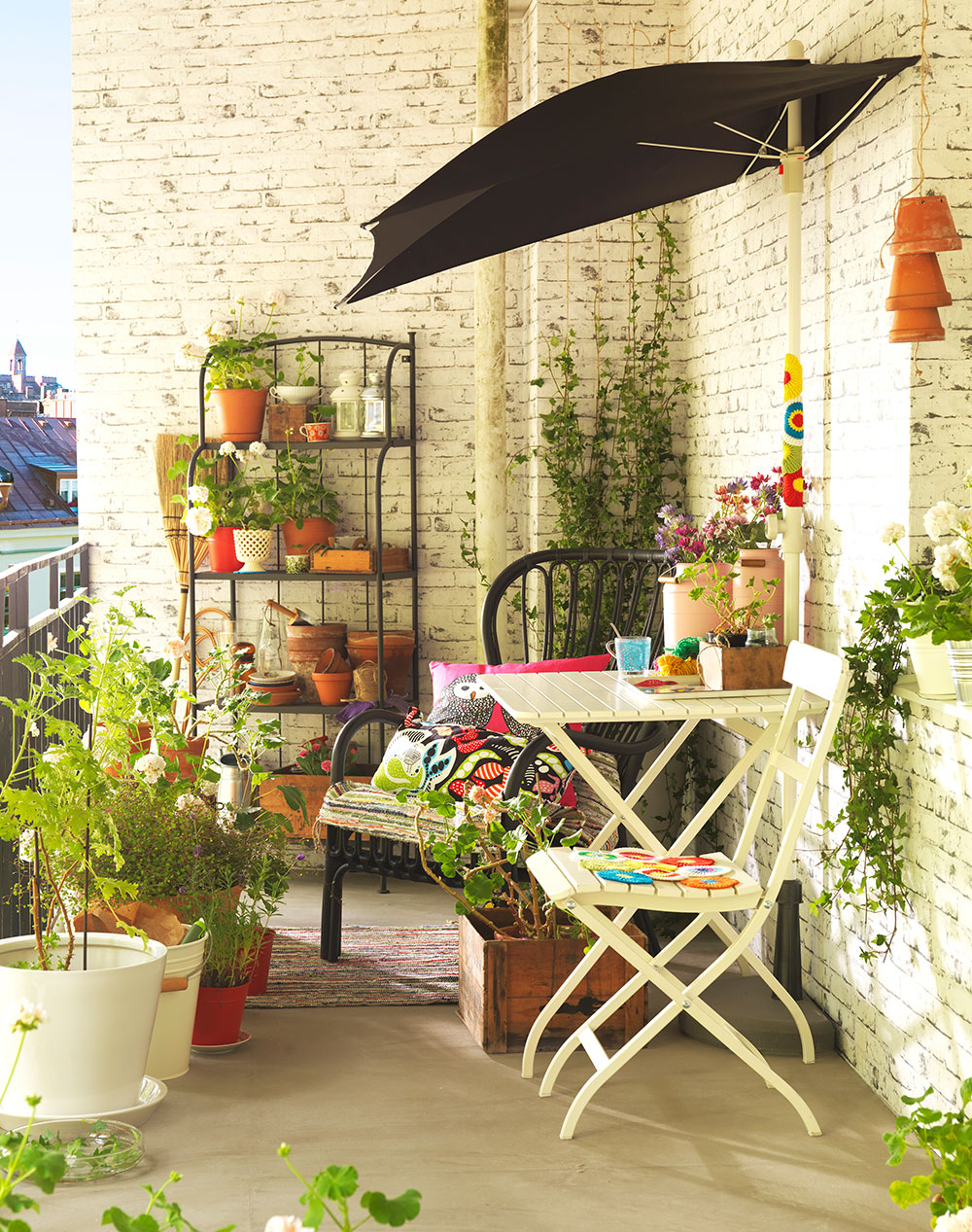 15 schöne Balkon Ideen für den Sommer, Terrasse Inspiration, Interior Blog, Blogazine, whoismocca.me