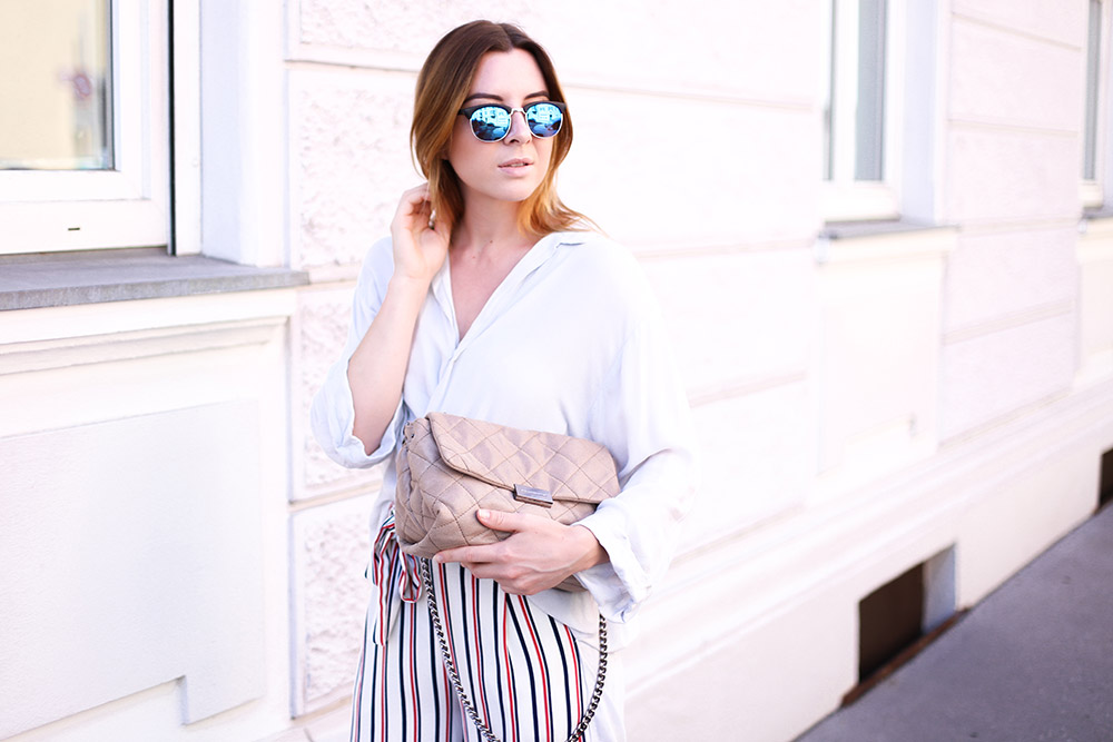 Striped Culottes, Sneakers, Streetstyle Innsbruck, Outfit Inspiration, Stella McCartney Bag, Fashion Blog, whoismocca.me