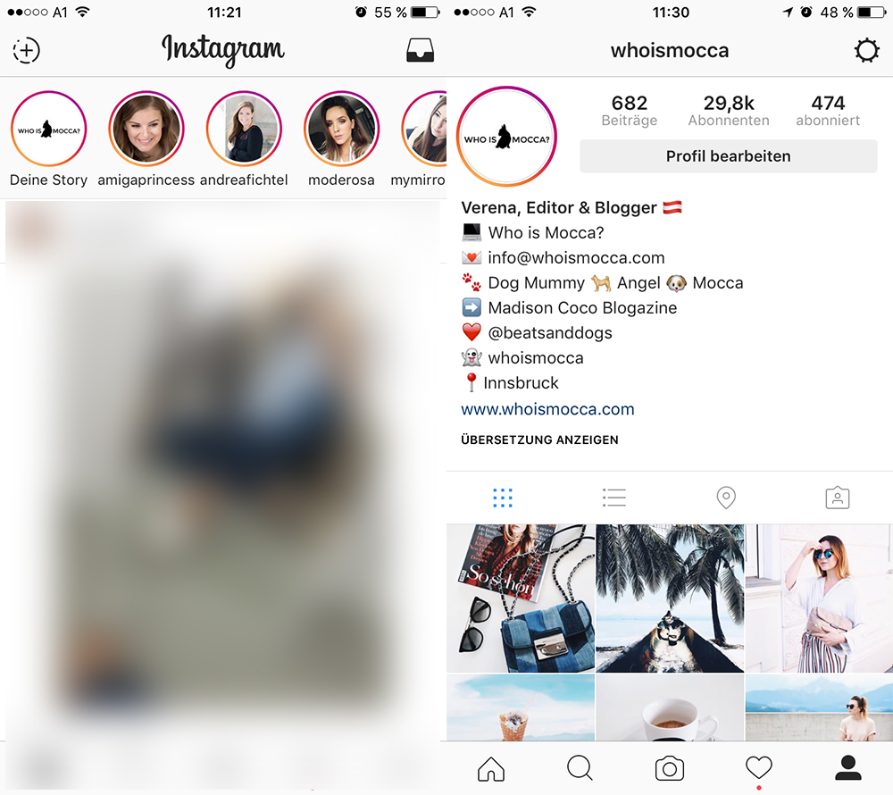 Was sind Instagram Stories, Funktionen, Benutzung, Snapchat Kopie, Blogger Tipps, Lifestyle Blog, whoismocca.me