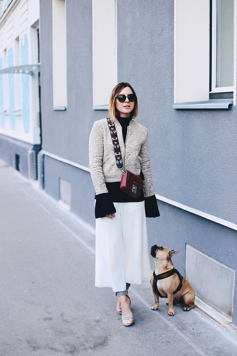 Die Culotte im Herbst, Outfit-Idee und Styling-Tipps, Culotte stylen und kombinieren, Zara Outfit, High Heels im Alltag, Fashionblog, Modeblog, Streetstyle, whoismocca.me