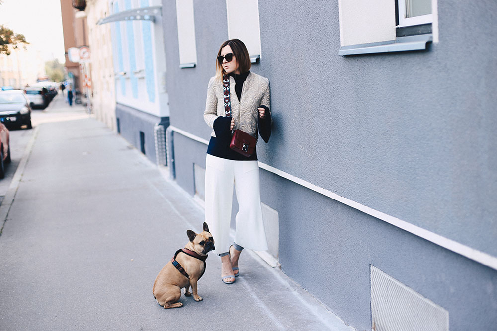 Die Culotte im Herbst, Outfit-Idee und Styling-Tipps, Culotte stylen und kombinieren, Zara Outfit, High Heels im Alltag, Fashionblog, Modeblog, Streetstyle, whoismocca.me