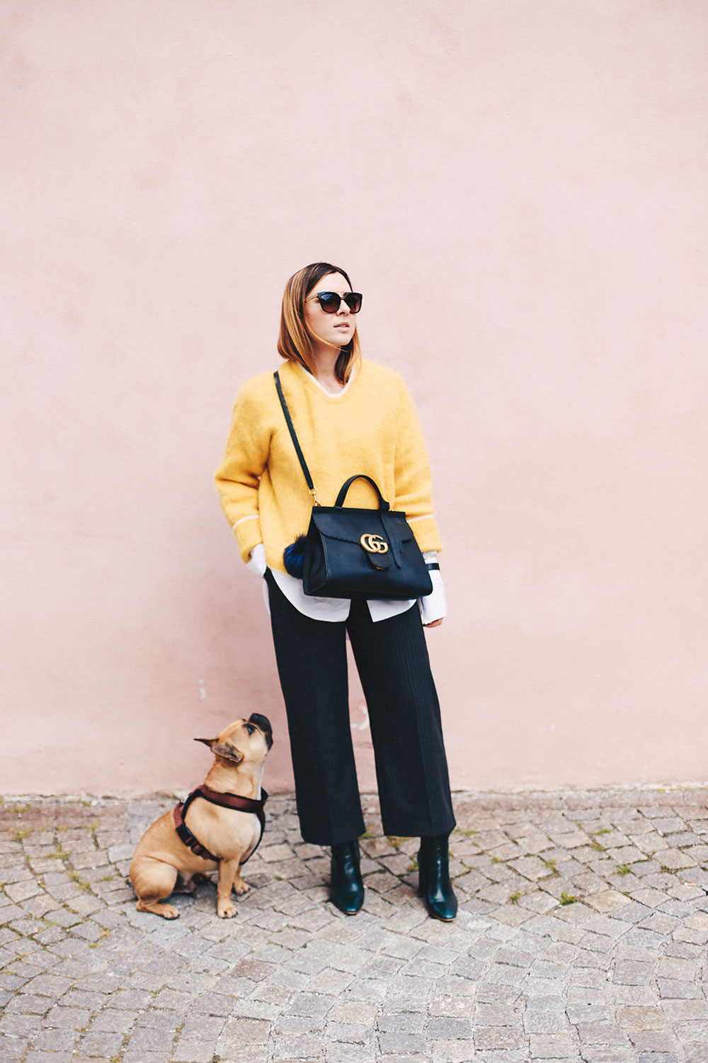 Business-Outfit, GG Marmont Tasche, Mohair Pullover, Gucci, Zara Outfit, Office Look, Fashion Blog, Modeblog, Streetstyle, whoismocca.me