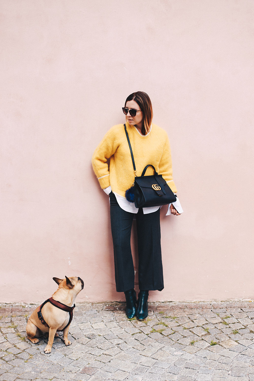 Business-Outfit, GG Marmont Tasche, Mohair Pullover, Gucci, Zara Outfit, Office Look, Fashion Blog, Modeblog, Streetstyle, whoismocca.me