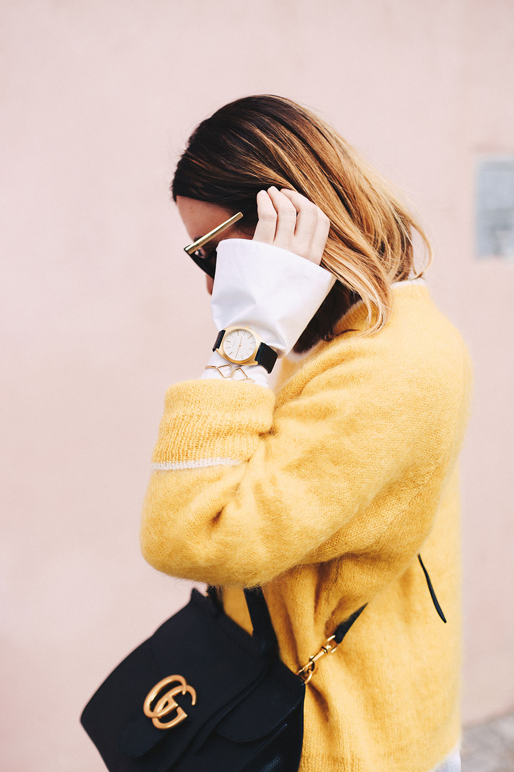 Business-Outfit, GG Marmont Tasche, Mohair Pullover, Gucci, Zara Outfit, Office Look, Fashion Blog, Modeblog, Streetstyle, whoismocca.me