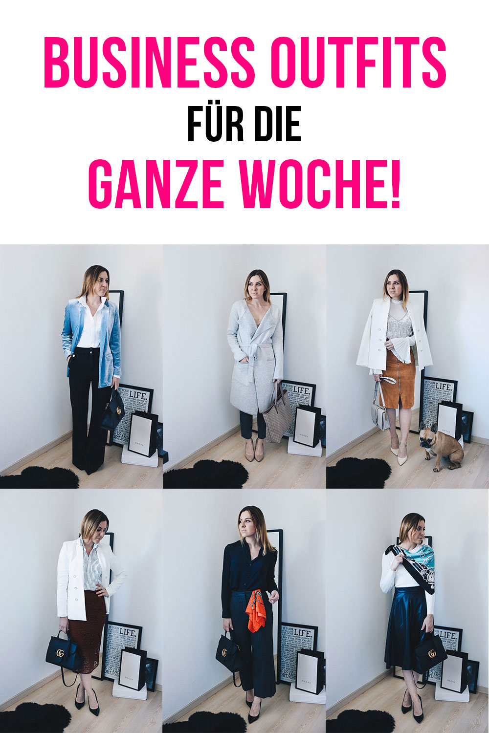 Office-Chic Fashion Diary, Business Outfits für die ganze Woche, Büro Outfits, Business Looks, Modeblog, Fashionblog, whoismocca.me