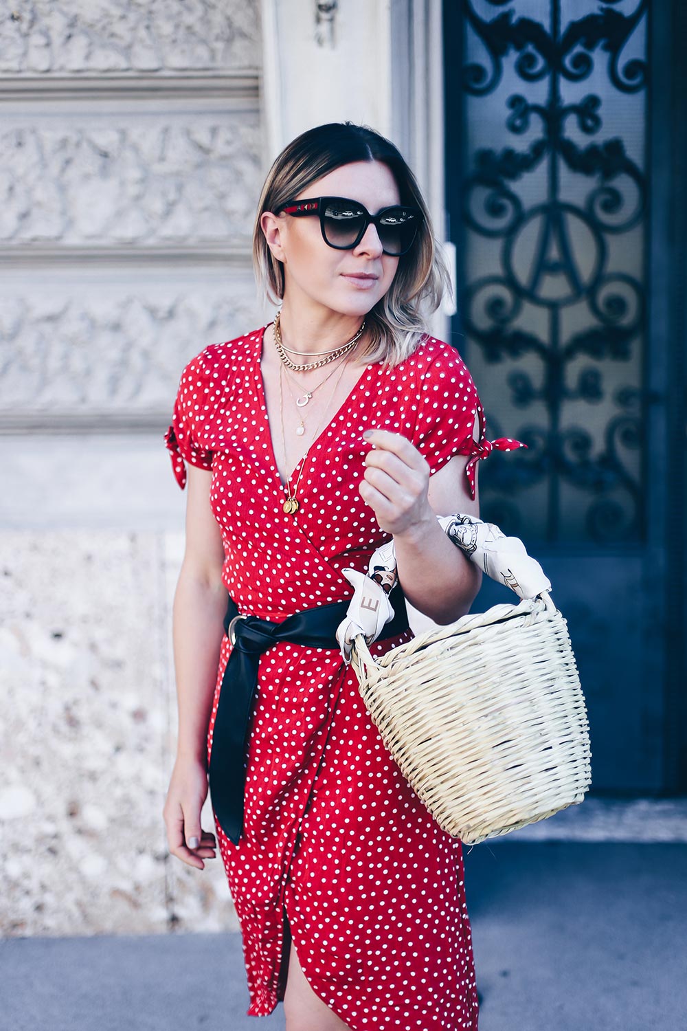 Must-have Kleid im Sommer, Wickelkleid mit Print kombinieren, Dior Jadior Pumps, Birkin Basket, Realisation Par Dupe, Lookalike Kleid, Fashion Blog, Modeblog, Outfit Blog, Style Blog, www.whoismocca.me