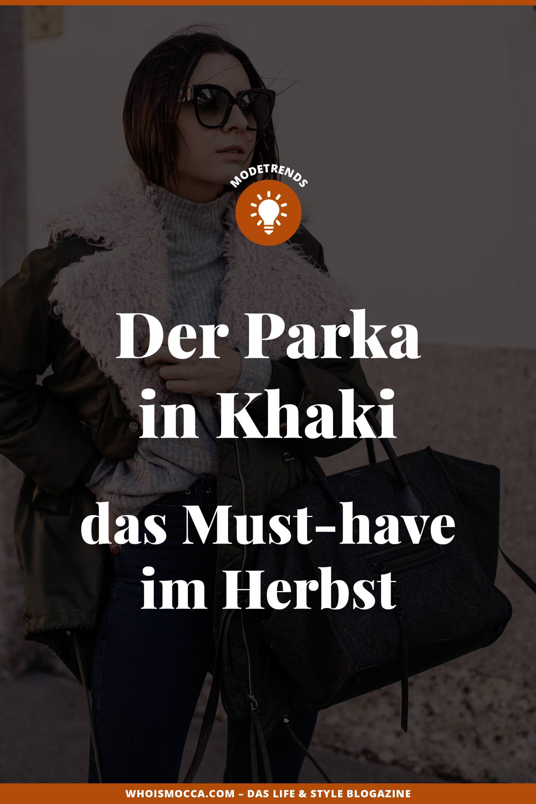 Was macht diesen Mantel eigentlich zum Dauerbrenner? Und zu welchen Outfits kann man einen Parka in Khaki kombinieren? Alles dazu am Modeblog www.whoismocca.me