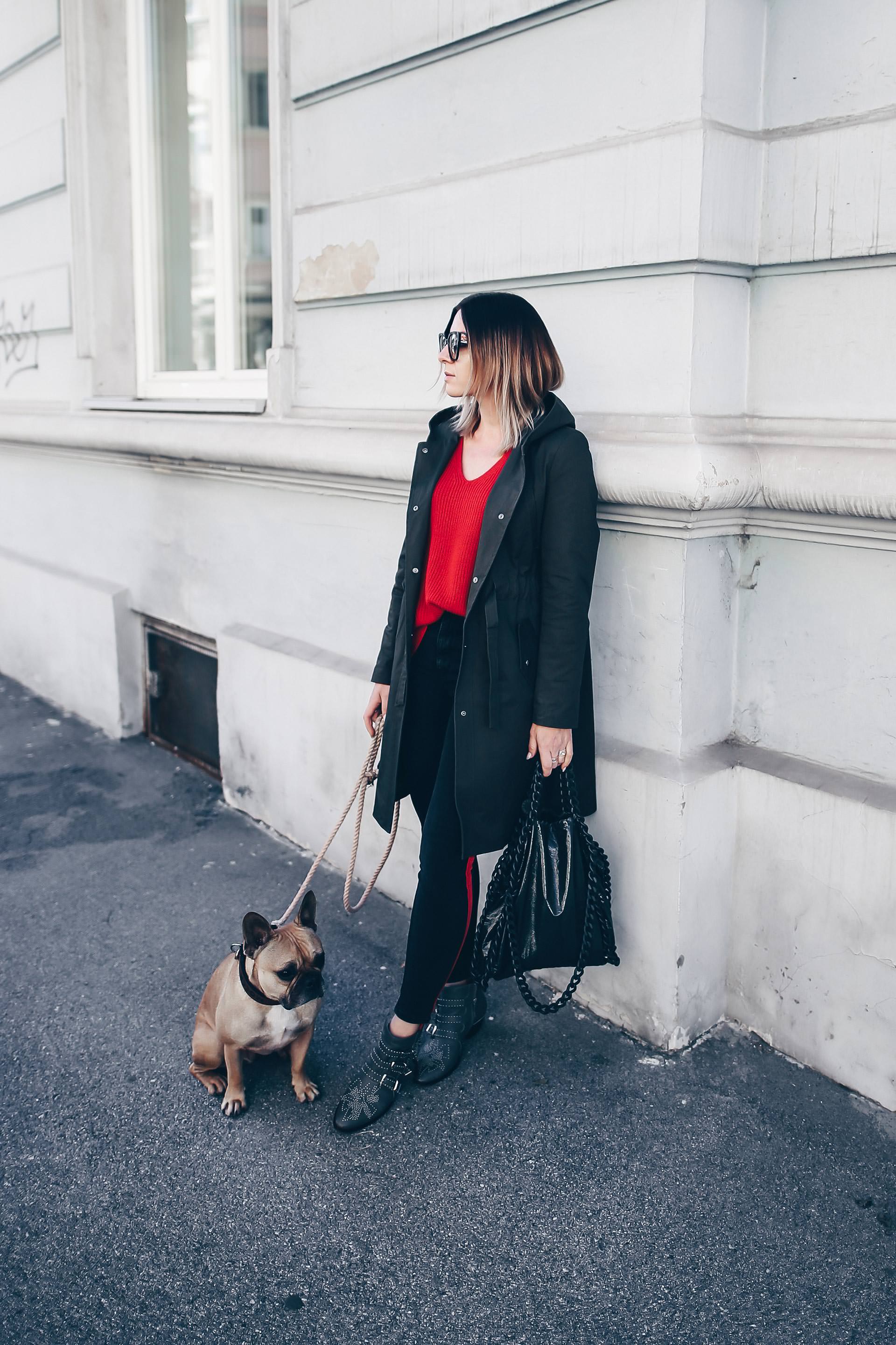 Basic Casual Herbst Outfit mit Stiefeletten, Khaki Parka und Skinny Jeans, Chloe Susanna Boots, Stella McCartney Falabella Limited Edition, Strickpullover, Fashion Blog, Modeblog, Style Blog, Outfits Blog, www.whoismocca.me