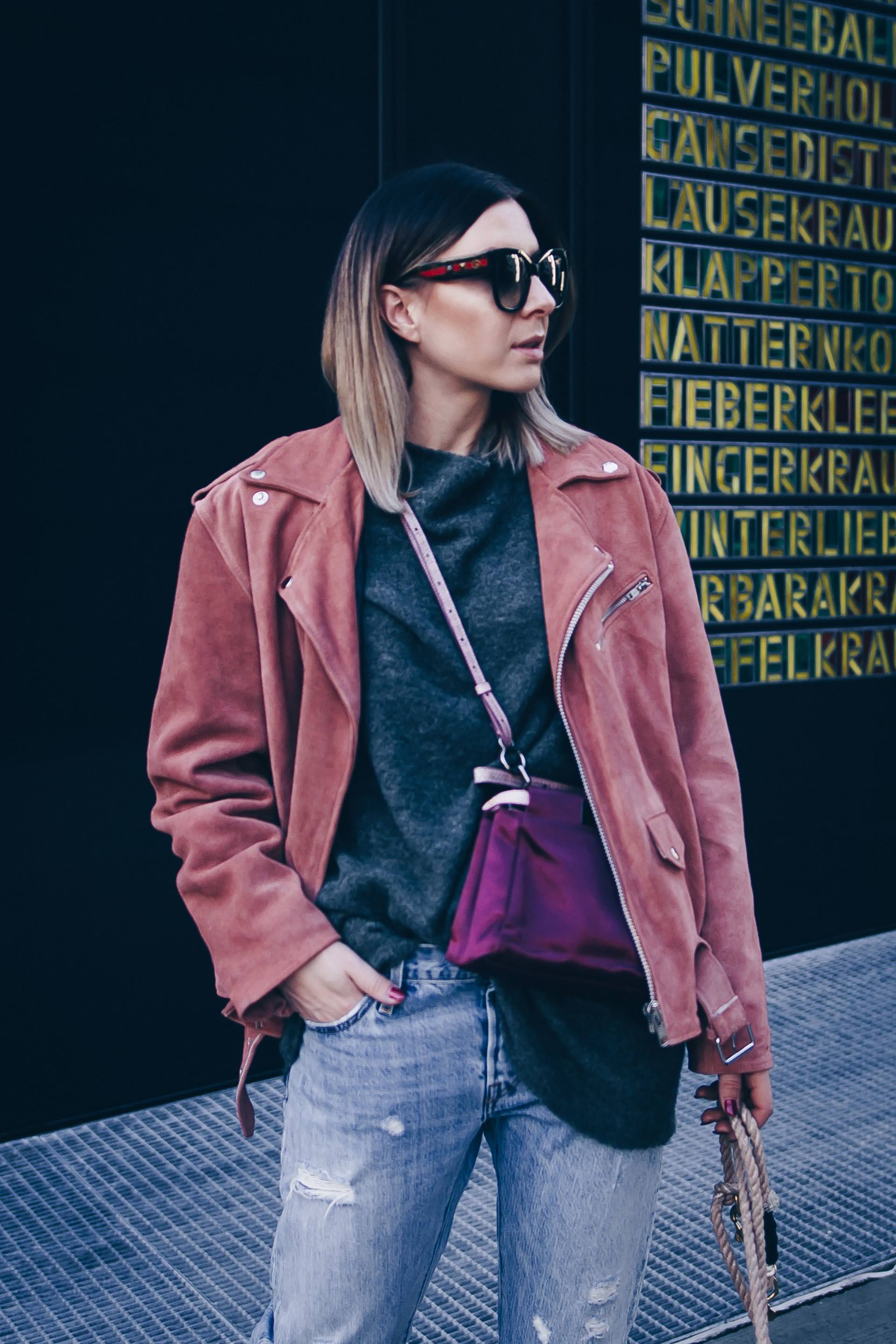 How to wear Balenciaga Ceinture Boots, Outfit Ideen und Inspiration, Herbst Outfit mit Lederjacke, Reclaimed Vintage, Levi's 501 CT, Fendi Peekaboo Bag, Outfits Blog, Fashion Blog, Modeblog, www.whoismocca.me