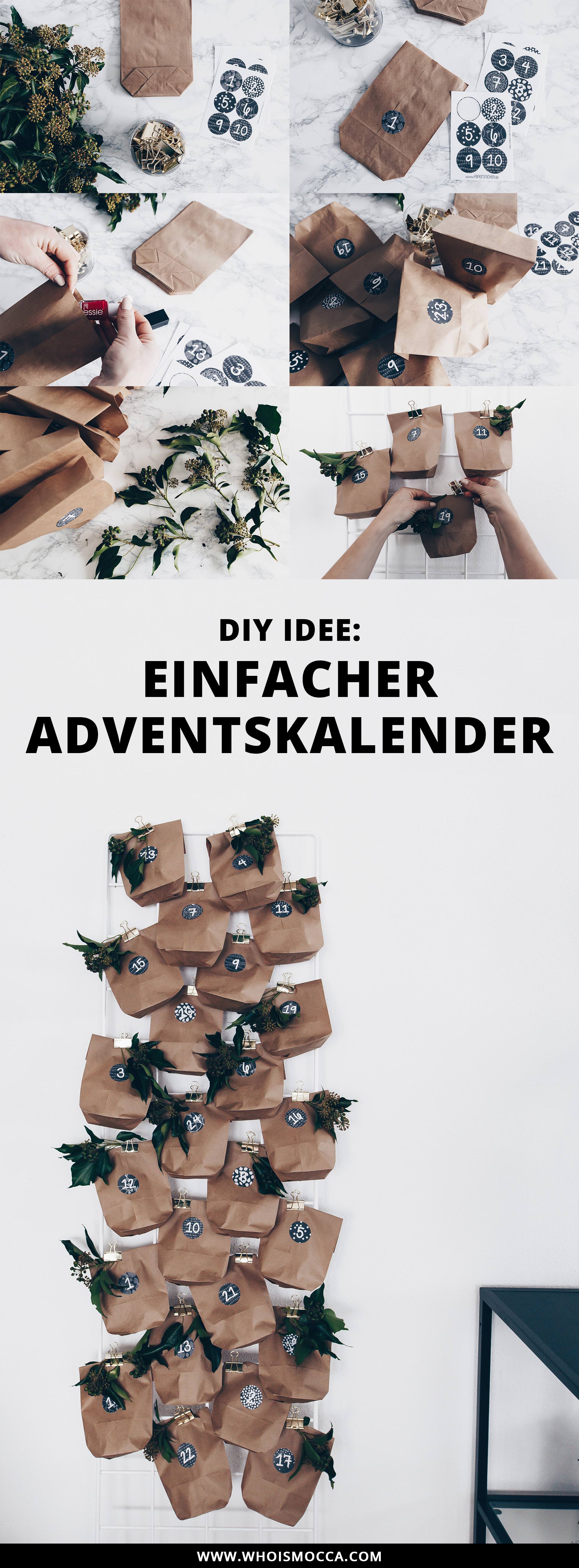 diy adventskalender, adventskalender diy ideen, adventskalender ideen, adventskalender selber basteln, adventskalender selber basteln für erwachsene, adventskalender selber füllen, ideen für einen adventskalender zum selber machen, minimalistische adventskalender, adventskalender basteln einfach und schnell, adventskalender basteln, ideen für adventskalender, Adventskalender zum selbstbefüllen, günstiger selbstgemachter adventskalender, DIY Blog, Interior Blog, www.whoismocca.me