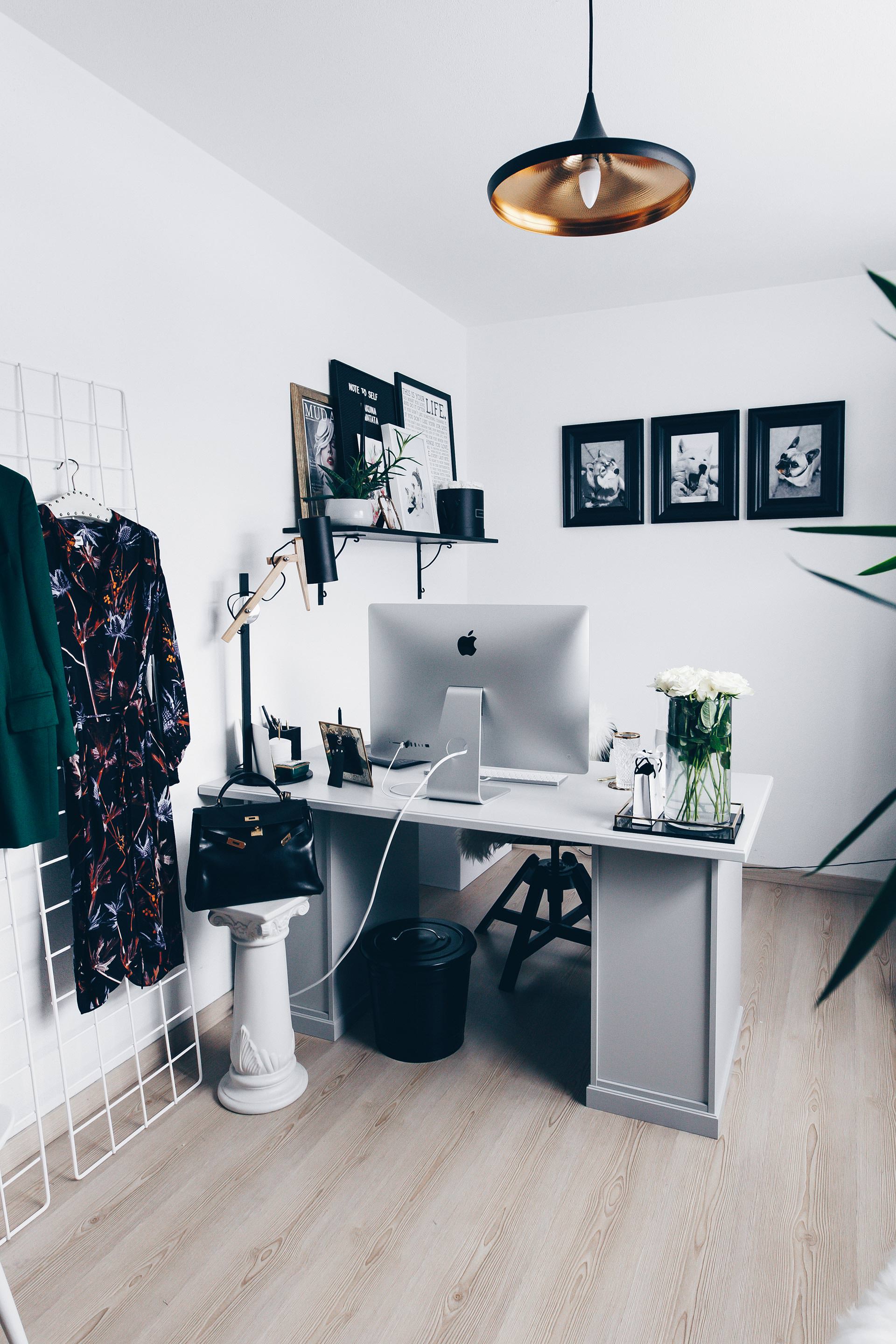 Arbeitsplatz Zuhause einrichten und gestalten, 5 Ideen für mehr Stil im Blogger Home Office, Ideen für den Arbeitsbereich, Work-Space und Schreibtisch schön gestalten, Home Office Ideen, Interior Blog und Magazin, www.whoismocca.me