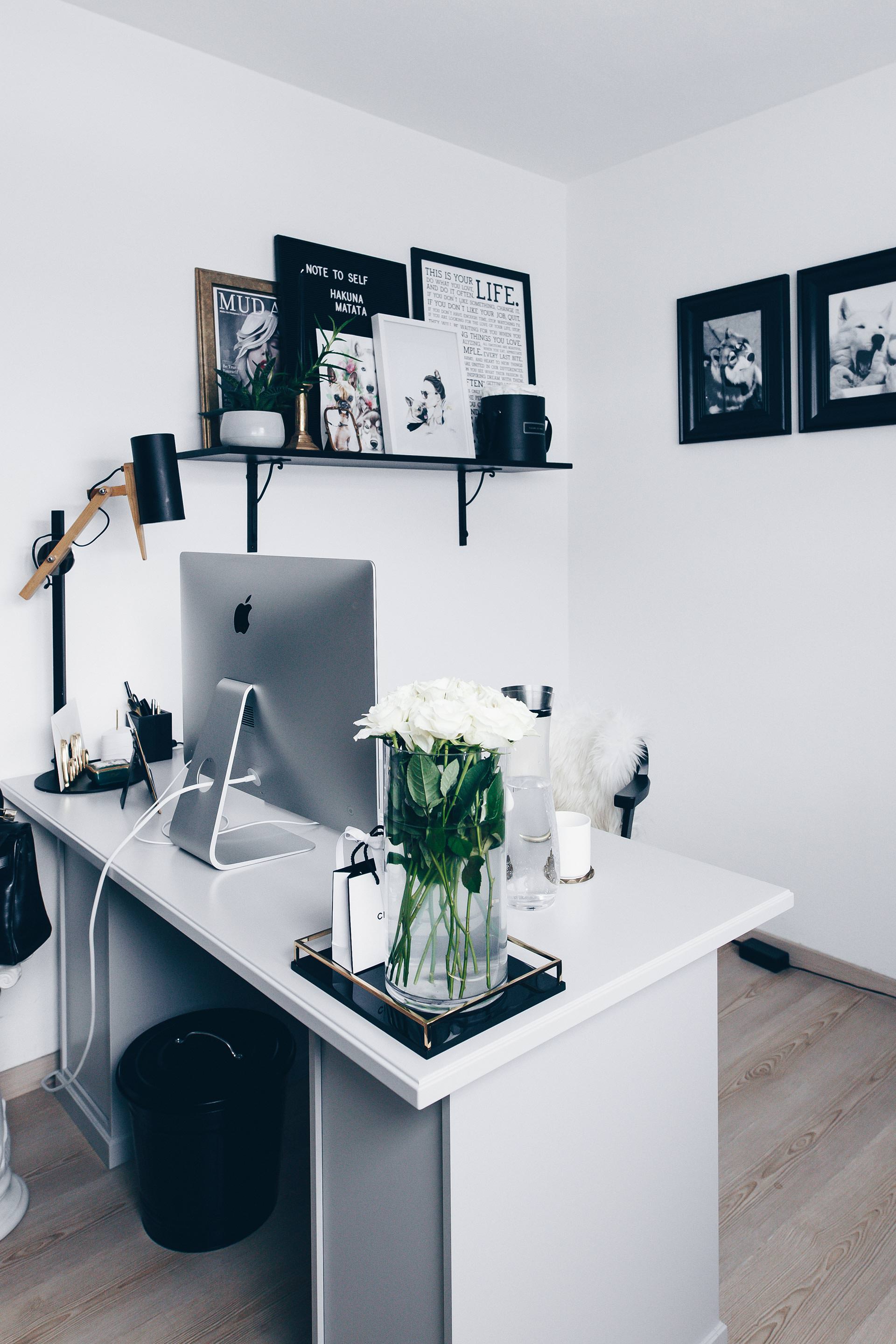 Arbeitsplatz Zuhause einrichten und gestalten, 5 Ideen für mehr Stil im Blogger Home Office, Ideen für den Arbeitsbereich, Work-Space und Schreibtisch schön gestalten, Home Office Ideen, Interior Blog und Magazin, www.whoismocca.me