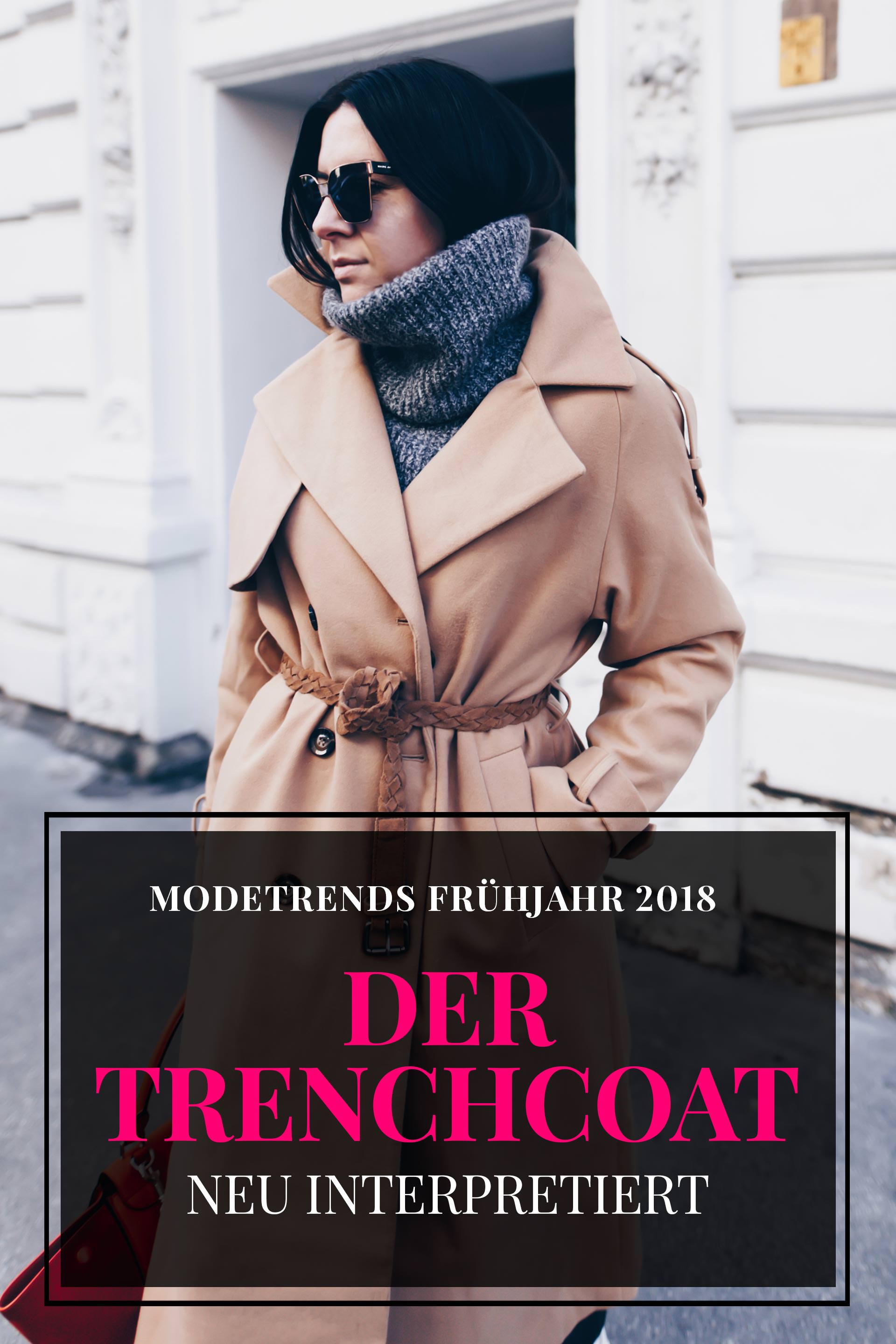 Modetrends Frühjahr 2018, der Trenchcoat neu interpretiert, So findet man den perfekten Trenchcoat, Modeblog, Fashion Blog, Outfits Blog, Was ist 2018 modern, Trendupdate Frühling, www.whoismocca.me