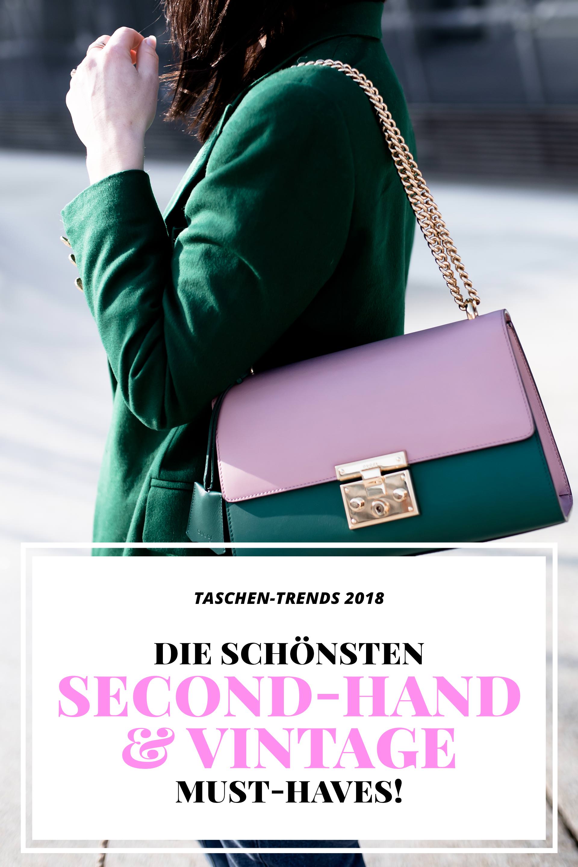 Taschen Trends 2018, Vintage Taschen Online Shop, Second Hand Taschen online kaufen, Tipps und Tricks zum Vintage Shopping, Welche Tasche passt zu mir, welche Taschen sind in und modern, Fashion Blog, Modeblog, www.whoismocca.me