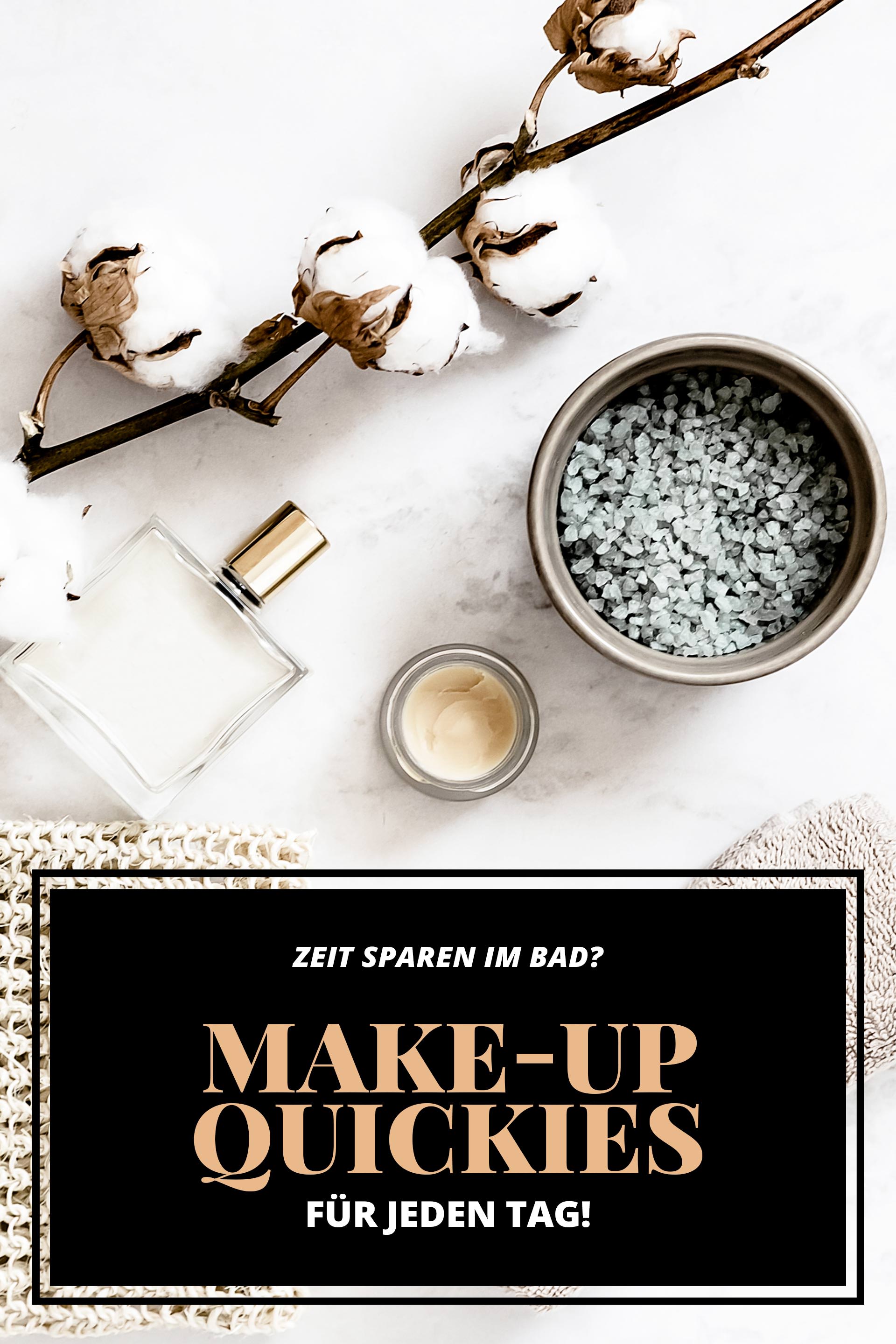 Zeit im Bad sparen, Beauty Tipps und Tricks zum nachmachen und ausprobieren, Make-up-Quickies, Make-up und Beauty Hacks, morgens Zeit im Bad sparen, Tipps für ein schnelles Tages-make-up, Beautyreport, Beauty Magazin und Blogazine, www.whoismocca.me