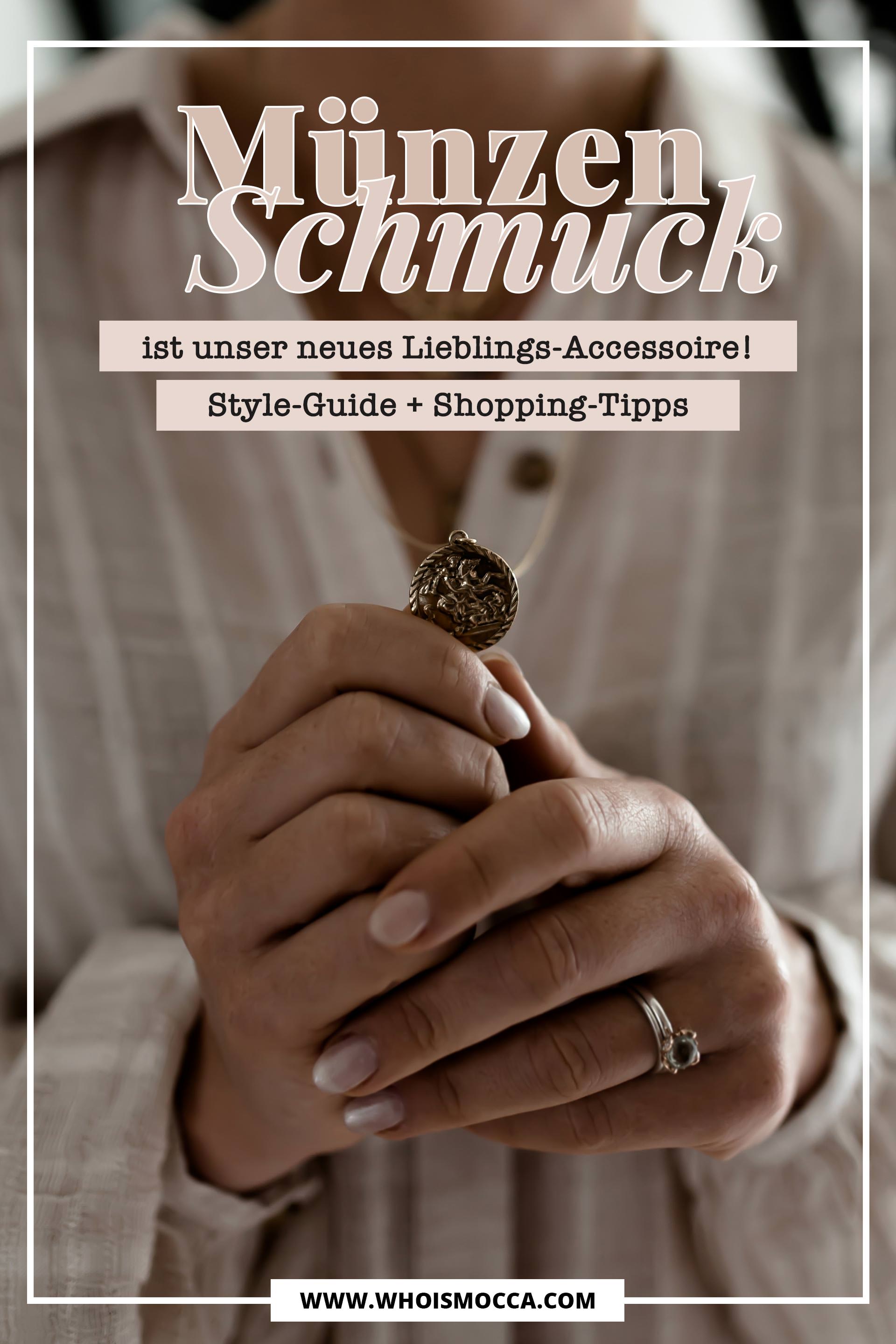 Schmucktrends 2018, welcher Schmuck ist jetzt modern und angesagt, Münzen Schmuck Trend online shoppen, Styling Tipps für Schmuck Layering, Modeschmuck für junge Frauen und Trendsetter, Fashion Blogger Tipps, www.whoismocca.me