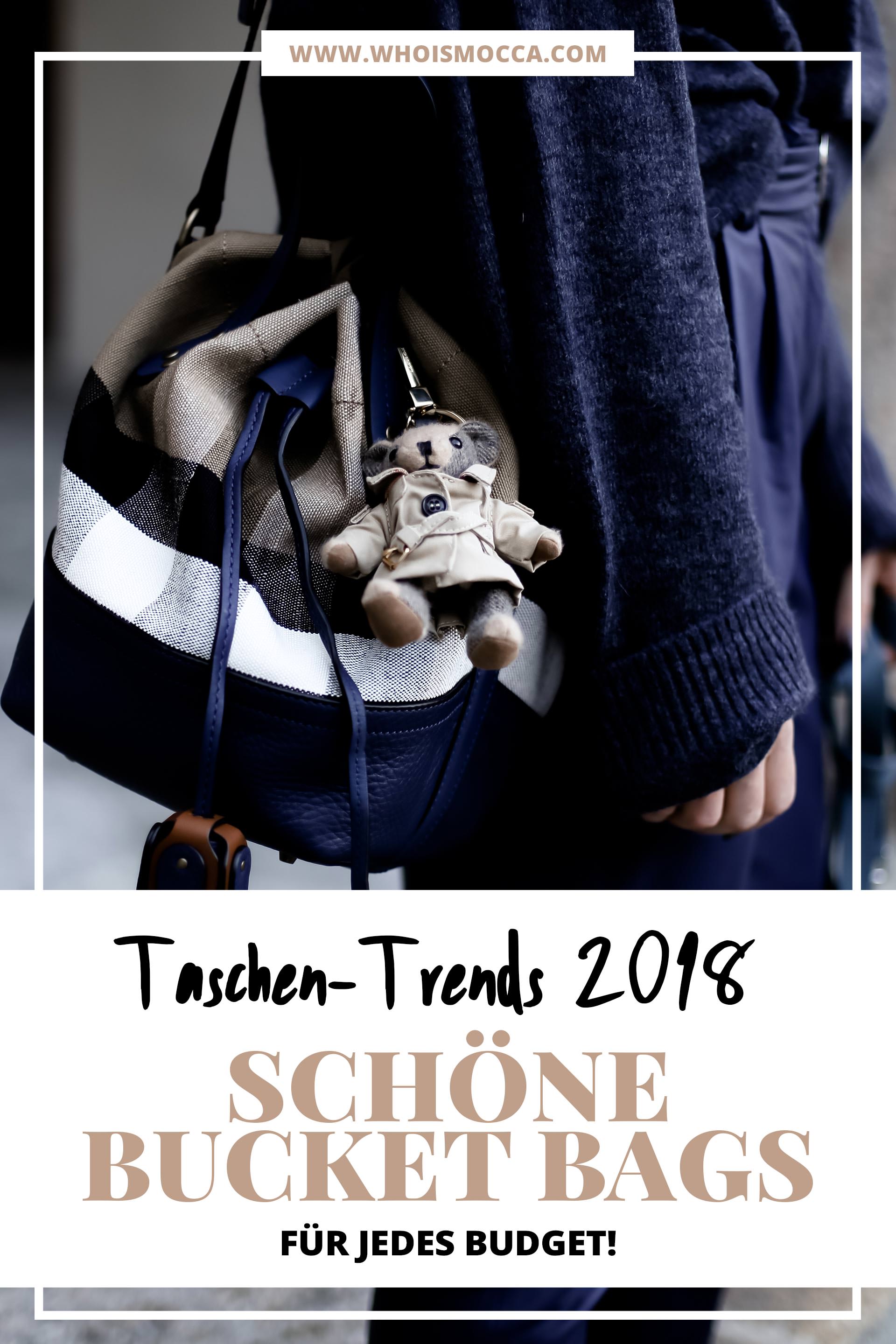 Taschen Trends 2018, die schönsten Beuteltaschen für jedes Budget, günstige und schöne Bucket Bags online kaufen, schöne Beuteltaschen für wenig Geld, Taschen Must Haves, Welche Tasche passt zu jedem Outfit?, Fashion Blogger, Mode Tipps, www.whoismocca.me