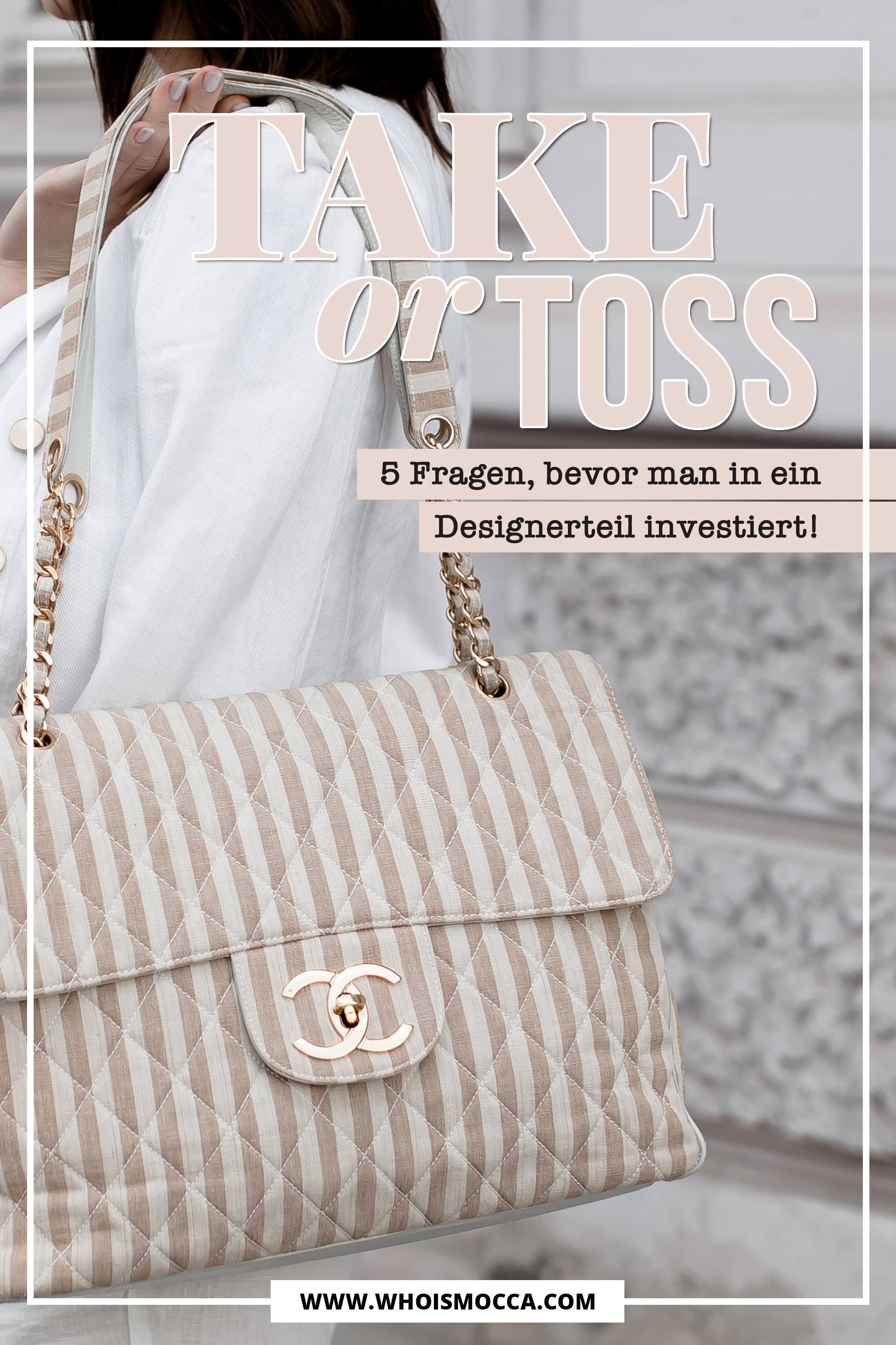 5 Fragen, bevor man in ein Designerteil investiert, Take or Toss, Designermode online kaufen, exklusive Damenmode shoppen, Vintage und Designer Second Hand Shopping, Guides und Tipps, Modeblogger, Fashion Magazin, www.whoismocca.me