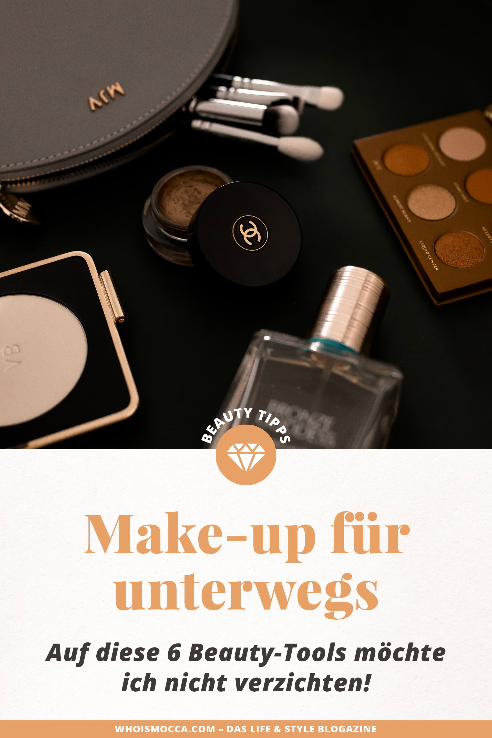 enthält unbeauftragte Werbung, Make up für unterwegs, make up must haves, make up must haves für anfänger, make up pinsel für unterwegs, make up unterwegs auffrischen, make up tasche unterwegs, make up set für unterwegs, schminke für unterwegs, make up to go, make up survival kit, puder für glänzende haut, Erfahrungsbericht, Beauty Tipps und Tricks, www.whoismocca.me #beautyblogger #makeup #zoeva #chanel #bronzegoddess #beautytipps #review