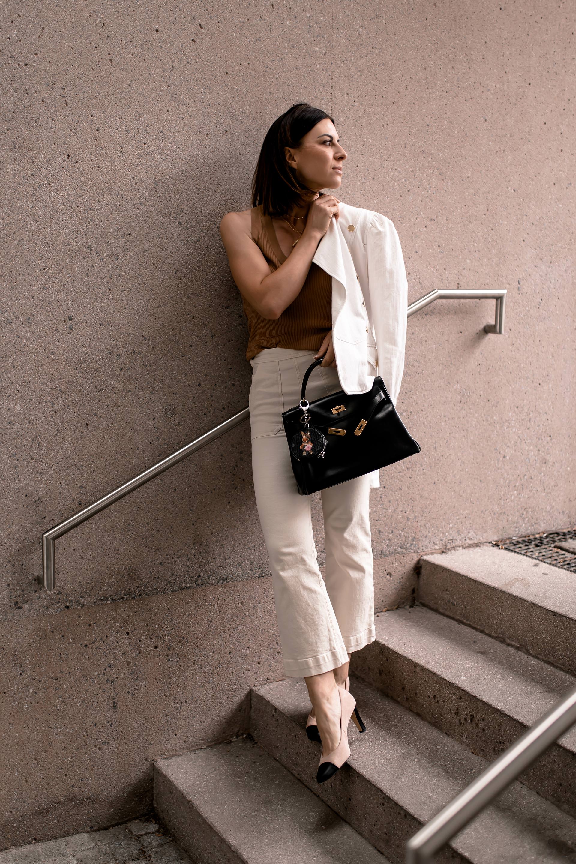 Anzeige. Sommer Outfit fürs Büro, Office Sommerschuhe, sommer office look, büro Sommer kleidung, sommer kleidung fürs büro, Business Outfit im Sommer, sommerschuhe fürs büro, Karriere Blog, Styling Tipps, www.whoismocca.me #sommermode #business #karriere #officelook #styleguide #ootd #culotte