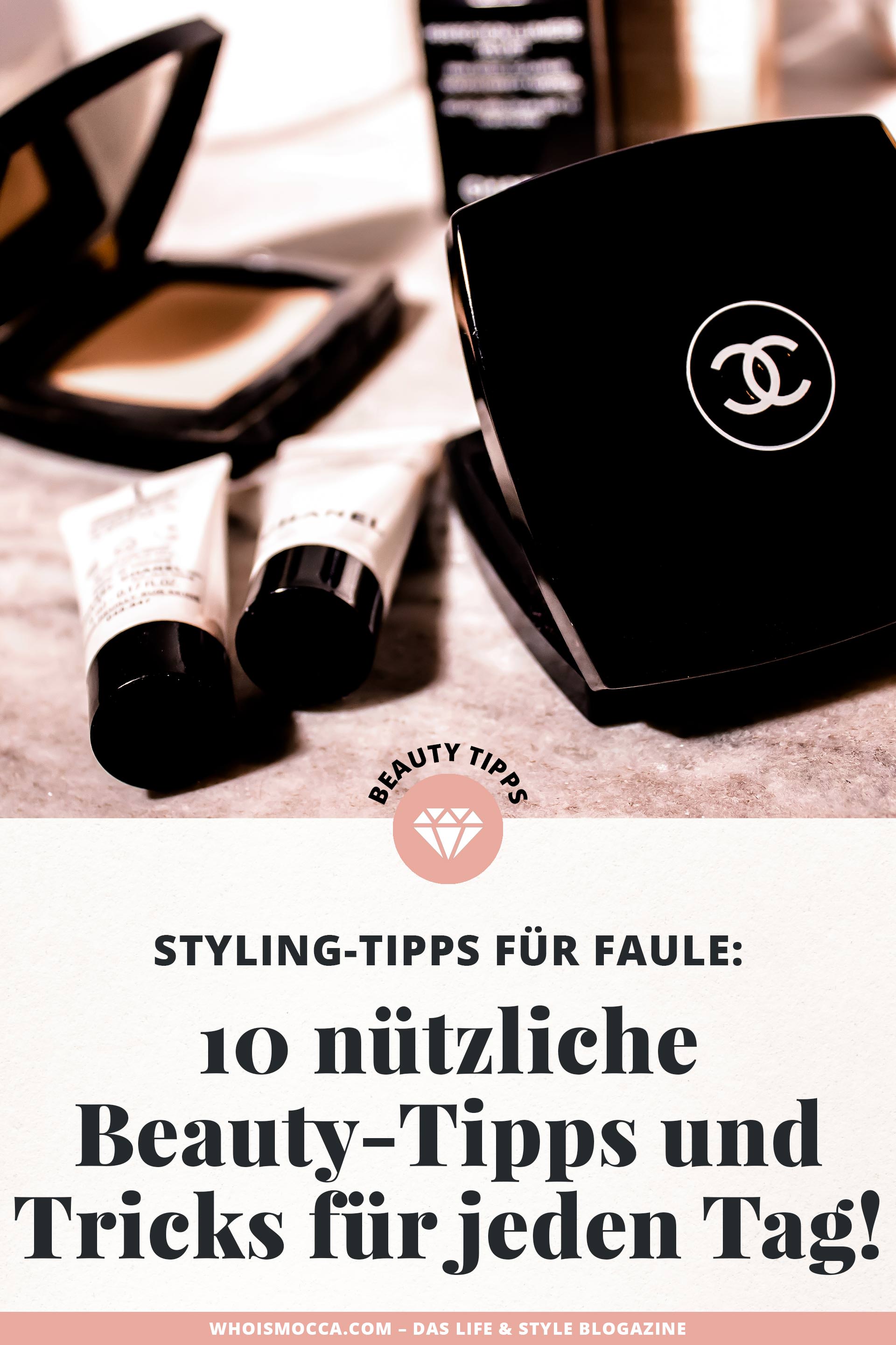 enthält unbeauftragte Werbung, Stylingtipps für Frauen, Styling Tipps für jeden Tag, Beauty Tipps und Tricks, Schönheitsgeheimnisse, Zeitsparen am Morgen, Make up Quickies, Beauty Tipps für Zuhause, Gesichtspflege, Anti-Aging, Styling halblange Haare, Beauty Blogger, www.whoismocca.me #beautyblogger #makeup #beautytipps #stylingtipps #frauen