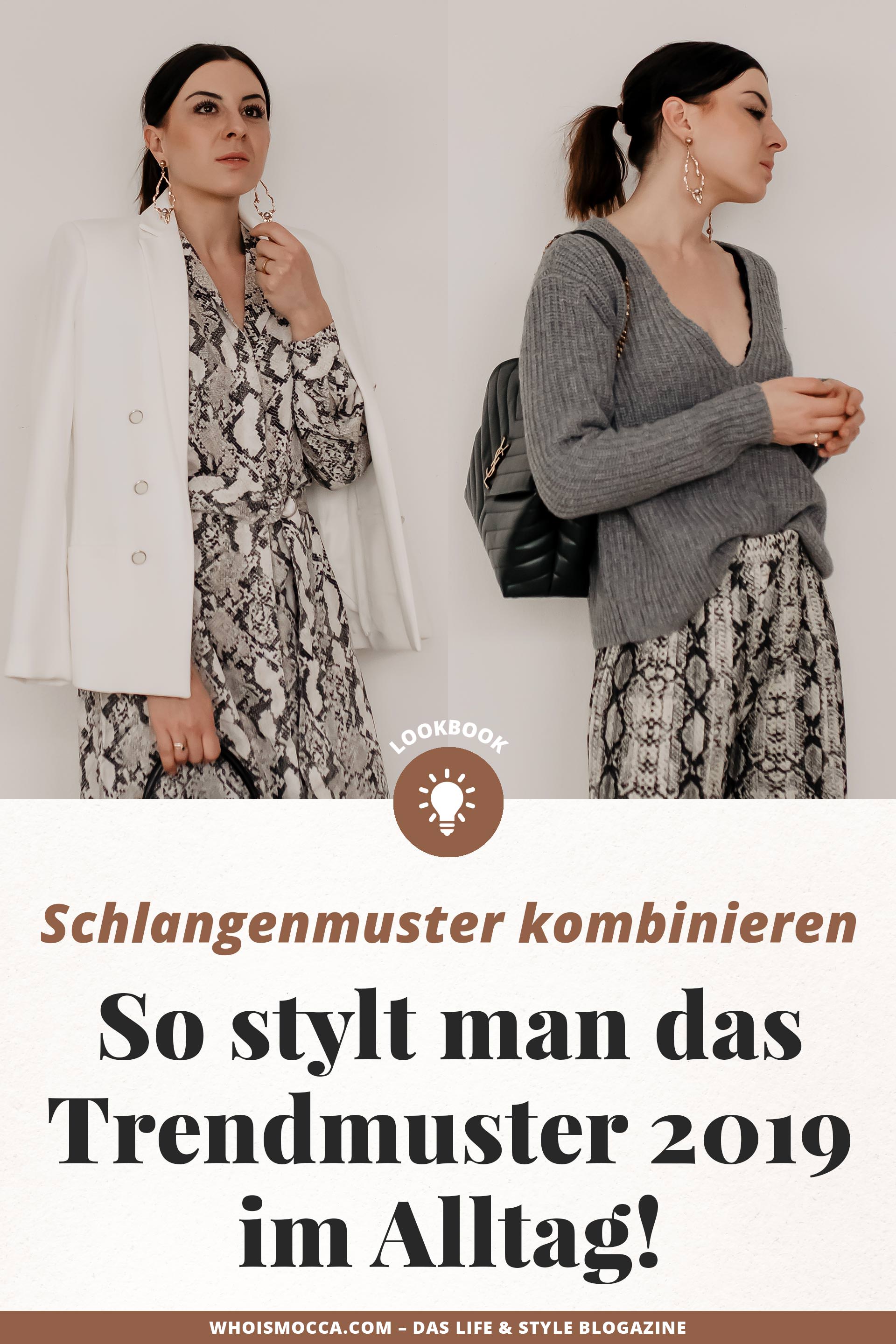 enthält unbeauftragte Werbung // Lookbook, Was ziehe ich morgen an, schlangenmuster kombinieren, schlangenprint kleid, schlangenprint kombinieren, schlangenprint Schuhe kombinieren, snake print boots, snake print dress, snake print kleid, snake print hose, Bluse mit Schlangenmuster, Bluse mit Schlangenprint, rock snake print, rock mit animalprint, Lederrock kombinieren, modetrends 2019, Trendmuster 2019, Mode Tipps, www.whoismocca.me #lookbook #schlangenprint #snakeprint #alltagsoutfit #ootd