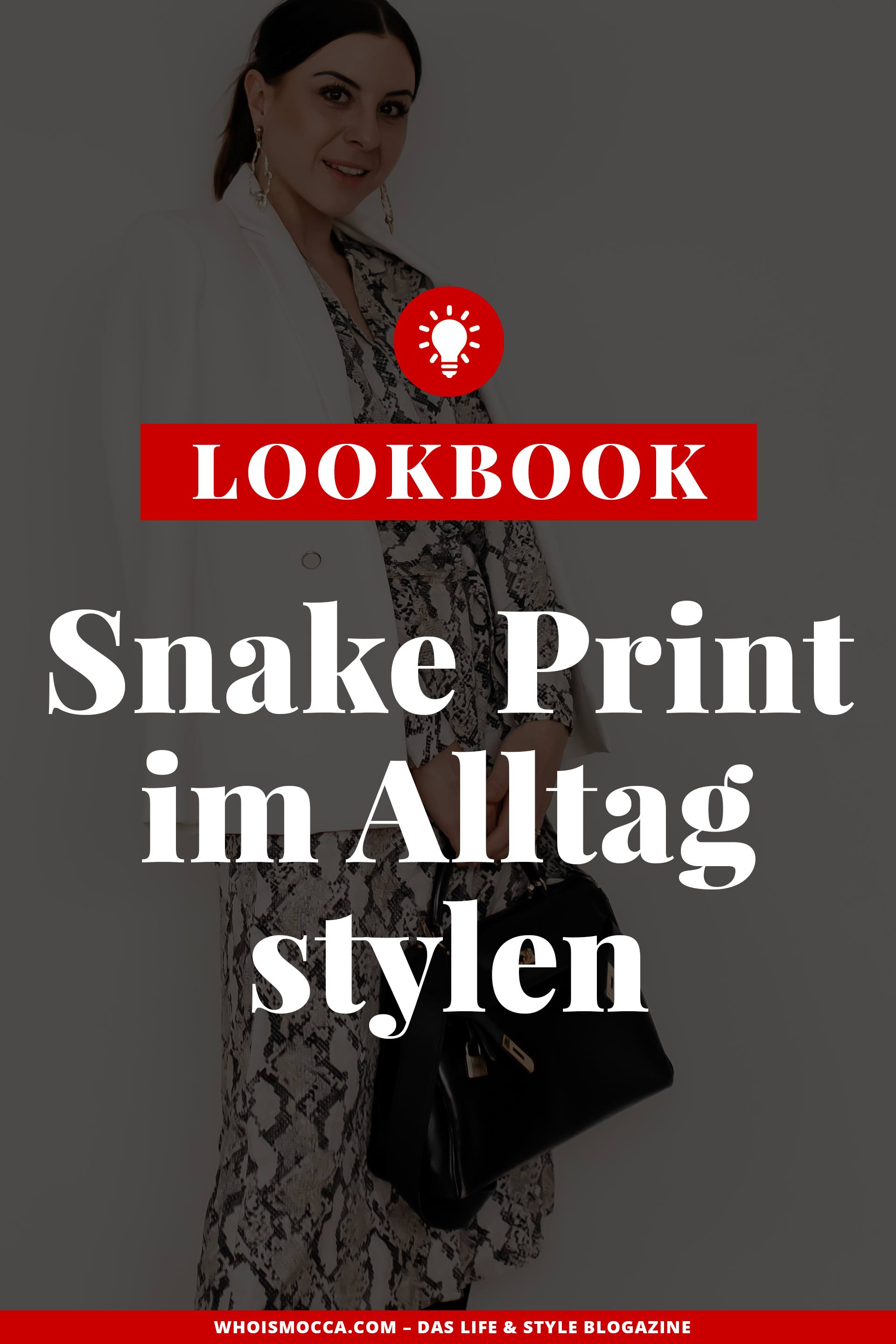 enthält unbeauftragte Werbung // Lookbook, Was ziehe ich morgen an, schlangenmuster kombinieren, schlangenprint kleid, schlangenprint kombinieren, schlangenprint Schuhe kombinieren, snake print boots, snake print dress, snake print kleid, snake print hose, Bluse mit Schlangenmuster, Bluse mit Schlangenprint, rock snake print, rock mit animalprint, Lederrock kombinieren, modetrends 2019, Trendmuster 2019, Mode Tipps, www.whoismocca.me #lookbook #schlangenprint #snakeprint #alltagsoutfit #ootd