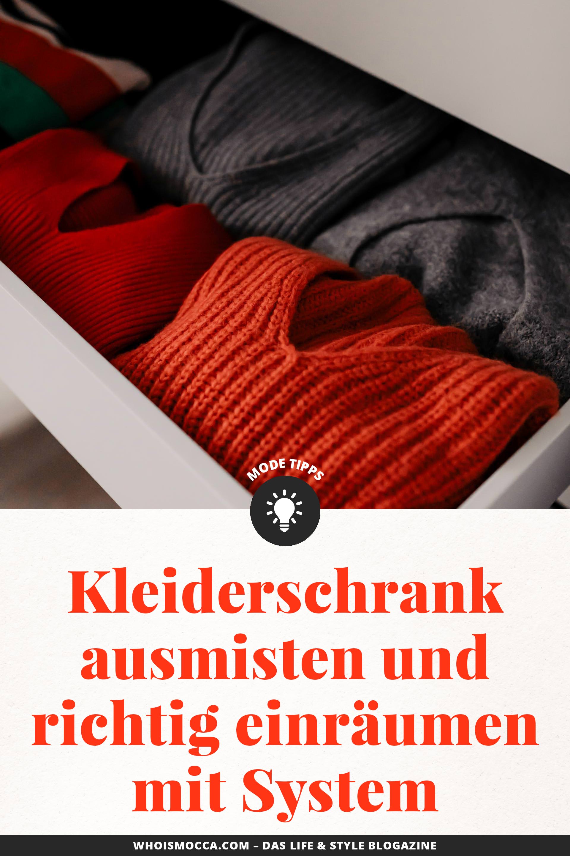 enthält unbeauftragte Werbung // Kleiderschrank richtig ausmisten Regeln, kleiderschrank aufräumen, kleiderschrank richtig einräumen, kleiderschrank richtig entrümpeln, kleiderschrank richtig ordnen, ordnung im kleiderschrank, Ankleidezimmer, Ankleideraum Ideen, Mode Tipps, Modeblogger, www.whoismocca.me #kleiderschrank #ausmisten #entrümpeln #ankleideraum #mariekondo #nachhaltig