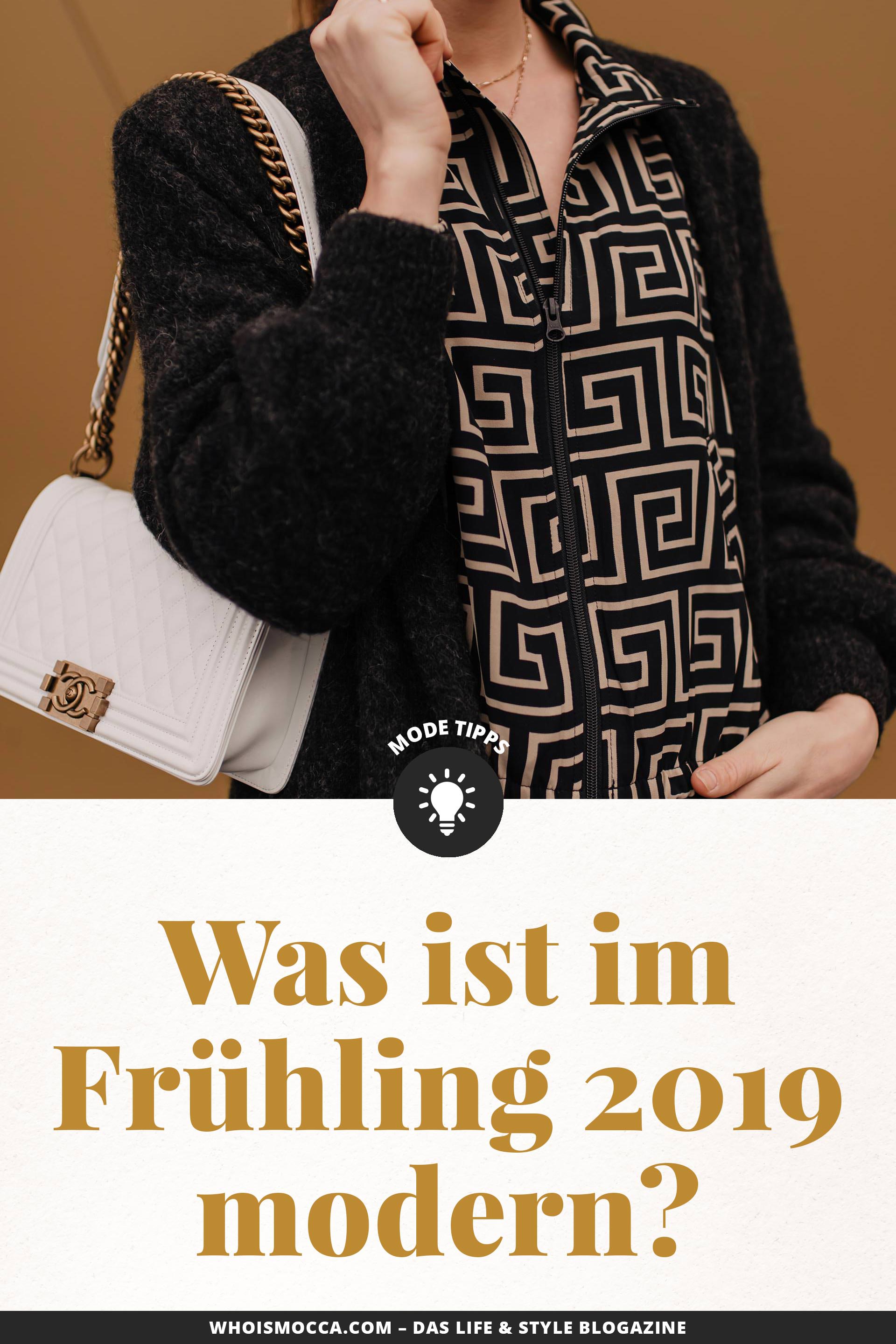 enthält unbeauftragte Werbung // Frühlingstrends 2019, was ist im Frühling 2019 modern, Frühling 2019 Modefarben, Trendfarben Frühling 2019, Frühjahrsmode 2019, welche Schuhe sind im Trend, welche Taschen sind gerade in, welche Schuhe trägt man im Frühling, Modetrends 2019, was ist 2019 modern und im Trend, Taschen Trends Frühjahr 2019, Modeblogger, Styling-Tipps, www.whoismocca.me #modetrends #frühlingsmode #frühlingstrends #trendfarben #fruehjahr2019 #modetrends2019