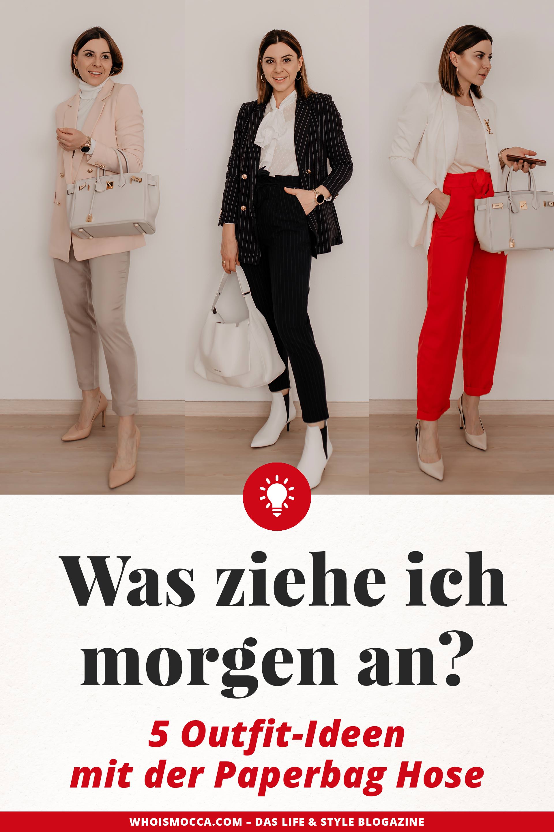 enthält unbeauftragte Werbung // paperbag hose kombinieren, was ziehe ich morgen an, was ziehe ich morgen im büro an, paperbag hose stylen, gestreifte paperbag hose schick kombinieren, paperbag hose für welche figur, Büro Outfits im Frühling, büro outfit ideen, lookbook, frühlings outfits 2019, Hose mit Paperbag Bund kombinieren, paperbag Hose elegant kombinieren, Mode und Styling Tipps, Frühlingstrends 2019, Modetrends, www.whoismocca.me #lookbook #howtostyle #howtowear #paperbag #outfitideen #ootd #outfits #officelooks