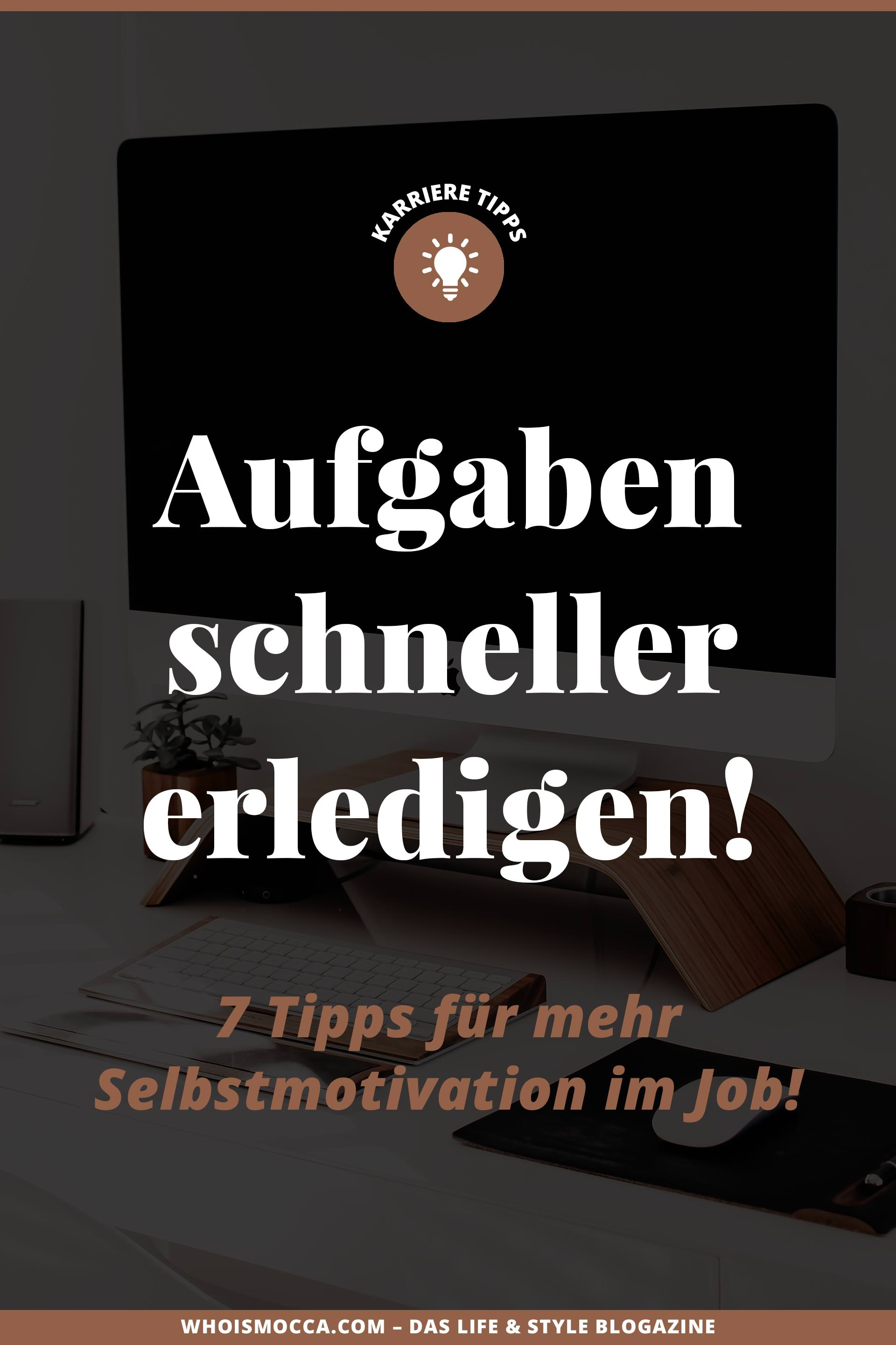 enthält unbeauftragte Werbung // selbstmotivation im job, mehr Motivation im job und bei der arbeit, mehr motivation bekommen und lernen, dinge erledigen, aufschieberitis bekämpfen, prokrastination vermeiden, schneller arbeiten im job, 2 minuten regel, selbstüberlistung, aufgaben schneller erledigen, arbeitsmotivation, Karriere Tipps, Karriere Blog, www.whoismocca.me #karriere #frauenimjob #selbstmotivation #motivation #karrieretipps #karriereblog