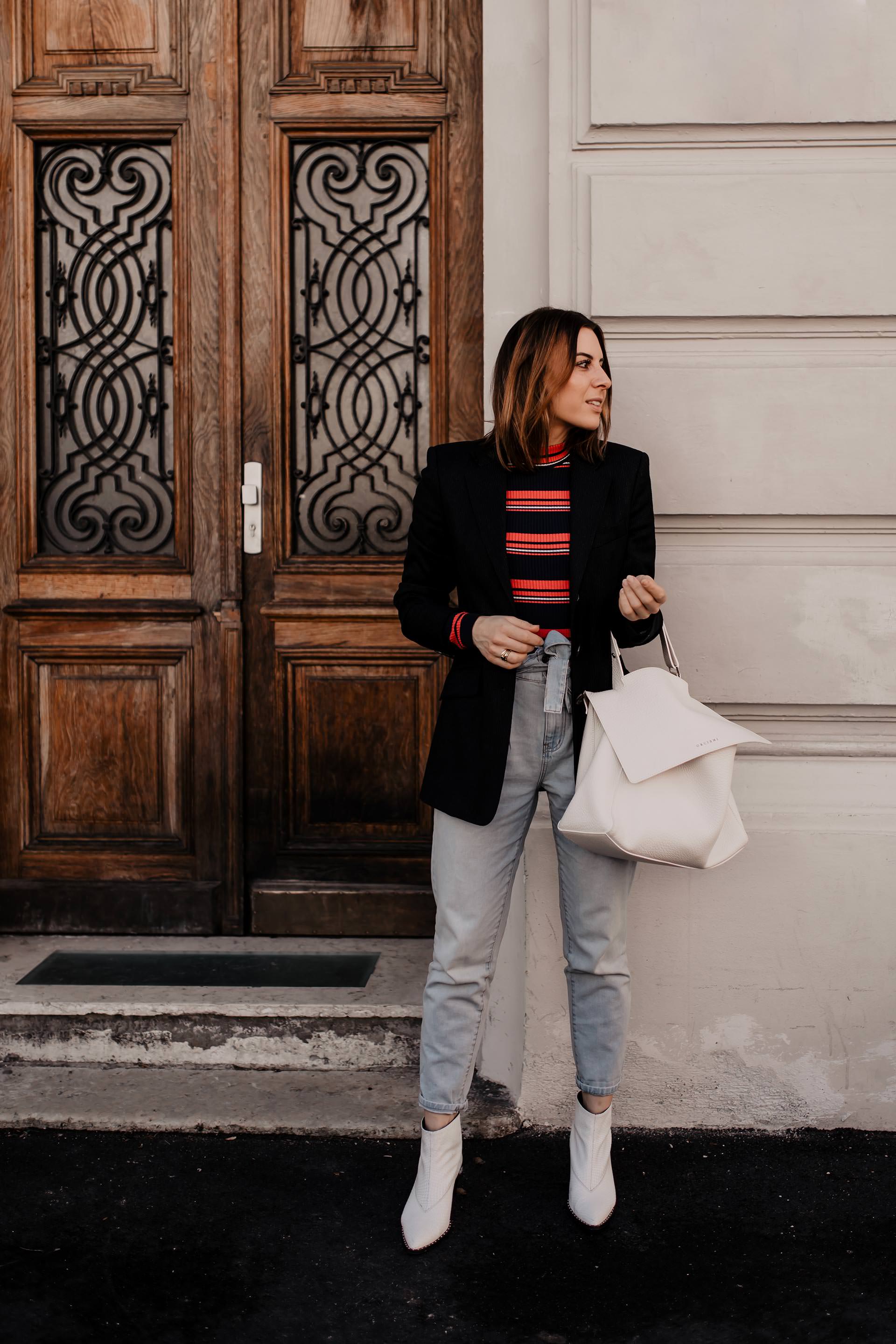 Werbung // Paperbag Hose stylen, eBay Fashion, Statement Stripes, Bold Stripes, Modetrends 2019, Frühlingsoutfit, Paperbag jeans, gestreifter pullover, bold stripes trend, streifen kombinieren, gestreiften pullover kombinieren, Mode Tipps, www.whoismocca.me #boldstripes #modetrends #frühlingstrends #statementstripes #eBayFashion