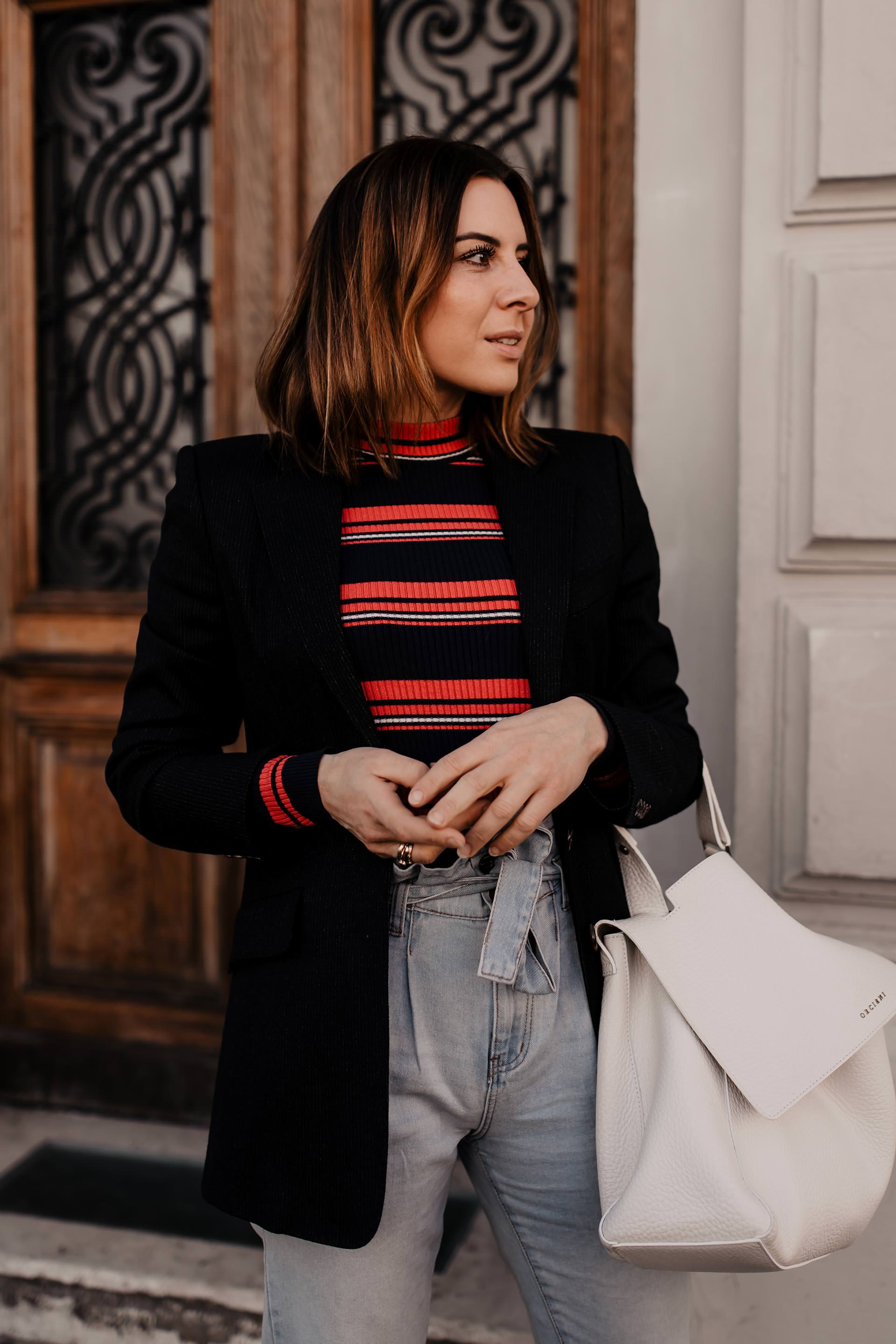 Werbung // Paperbag Hose stylen, eBay Fashion, Statement Stripes, Bold Stripes, Modetrends 2019, Frühlingsoutfit, Paperbag jeans, gestreifter pullover, bold stripes trend, streifen kombinieren, gestreiften pullover kombinieren, Mode Tipps, www.whoismocca.me #boldstripes #modetrends #frühlingstrends #statementstripes #eBayFashion