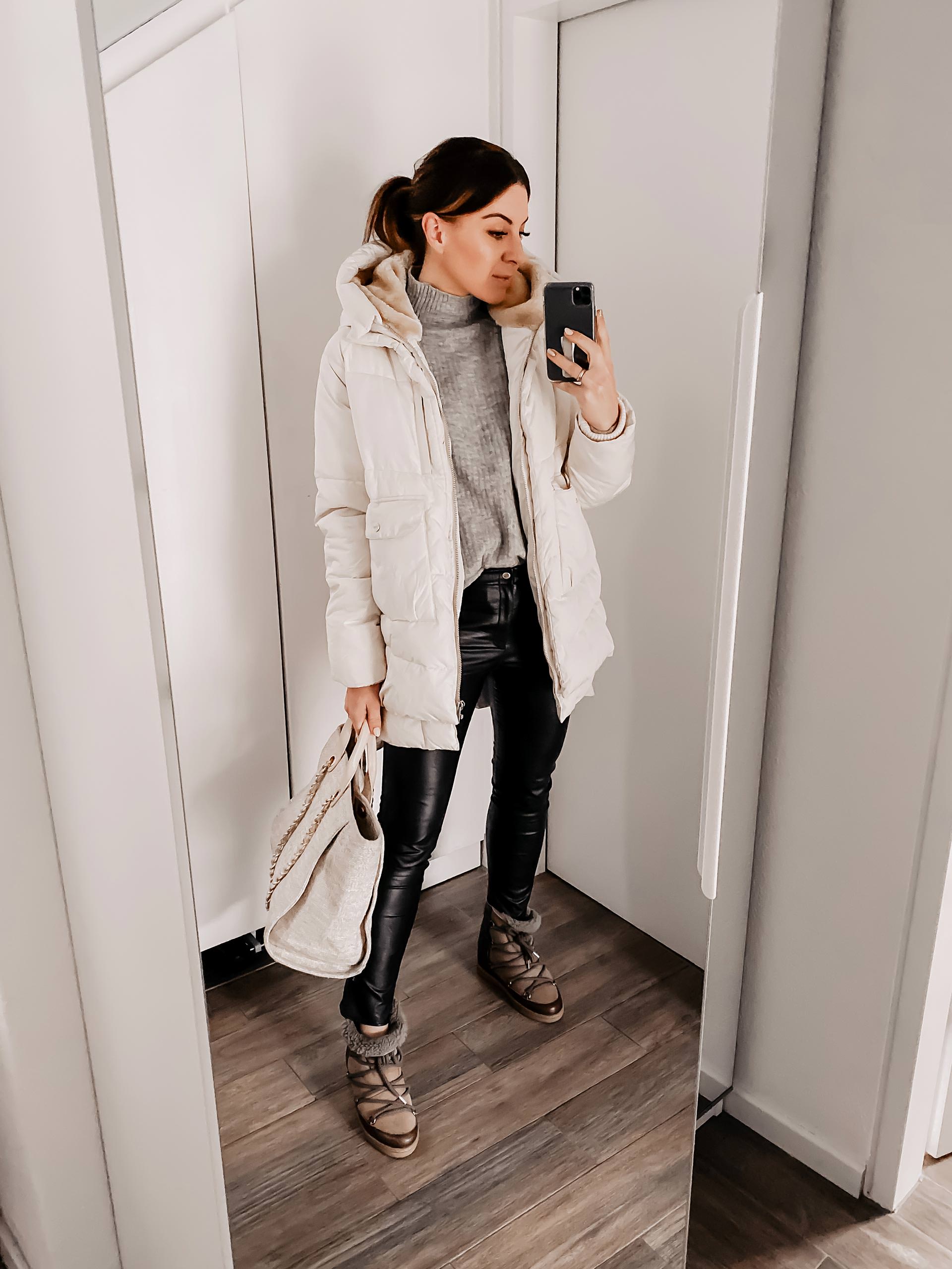 Was ziehe ich morgen an? 5 alltagstaugliche und schöne Outfits für den Winter gibt es heute auf meinem Modeblog. 5 Looks stelle ich dir vor, von Montag bis Freitag. www.whoismocca.me #winteroutfits #modeblog #modetrends #lookbook