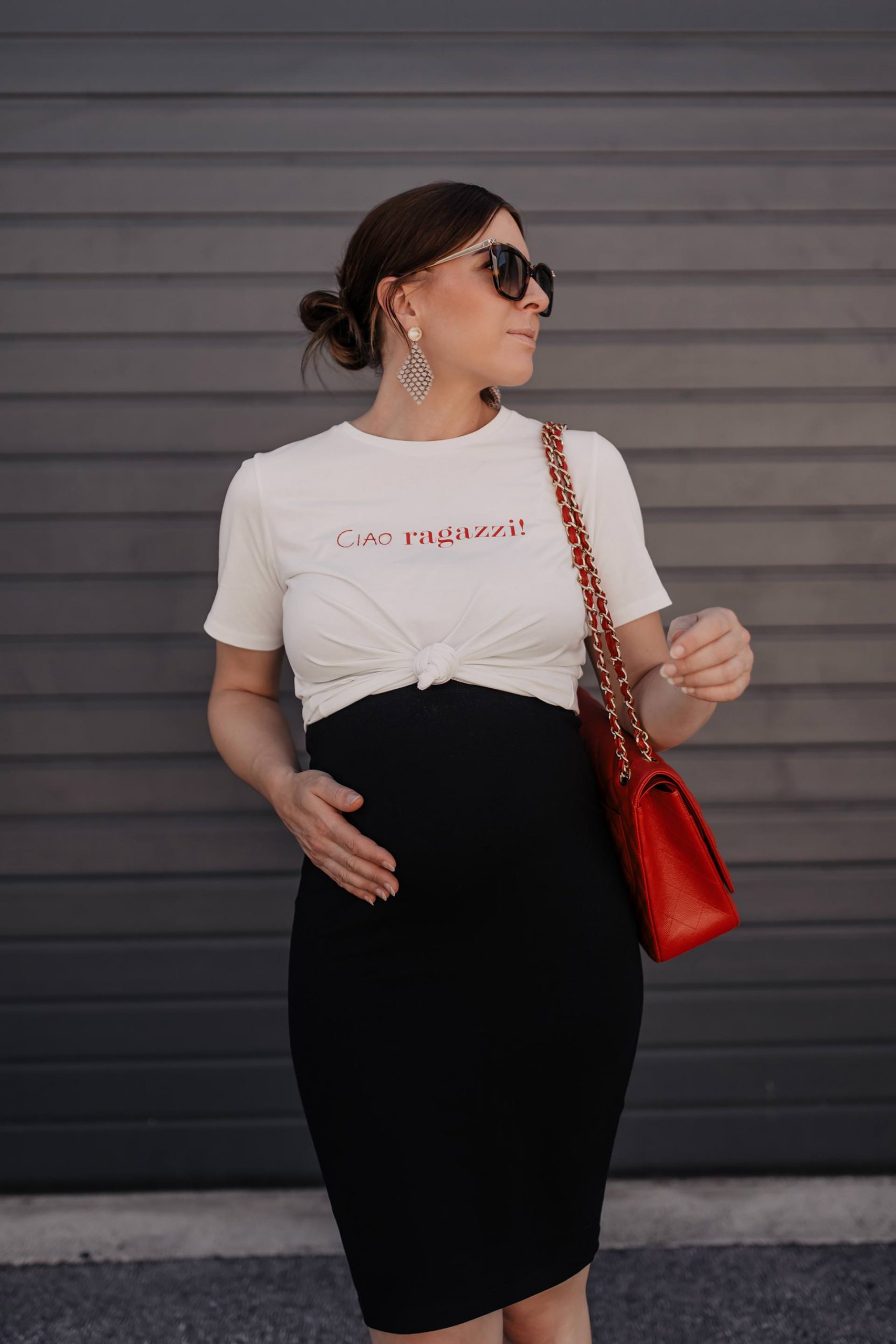 Ohne #Umstandsmode durch den Sommer zu kommen ist gar nicht so schwer! Ich zeige dir mein Lieblingsoutfit im 7. Monat und gebe dir praktische Styling-Tipps. www.whoismocca.me #Schwangerschaftsoutfit #stylethebump