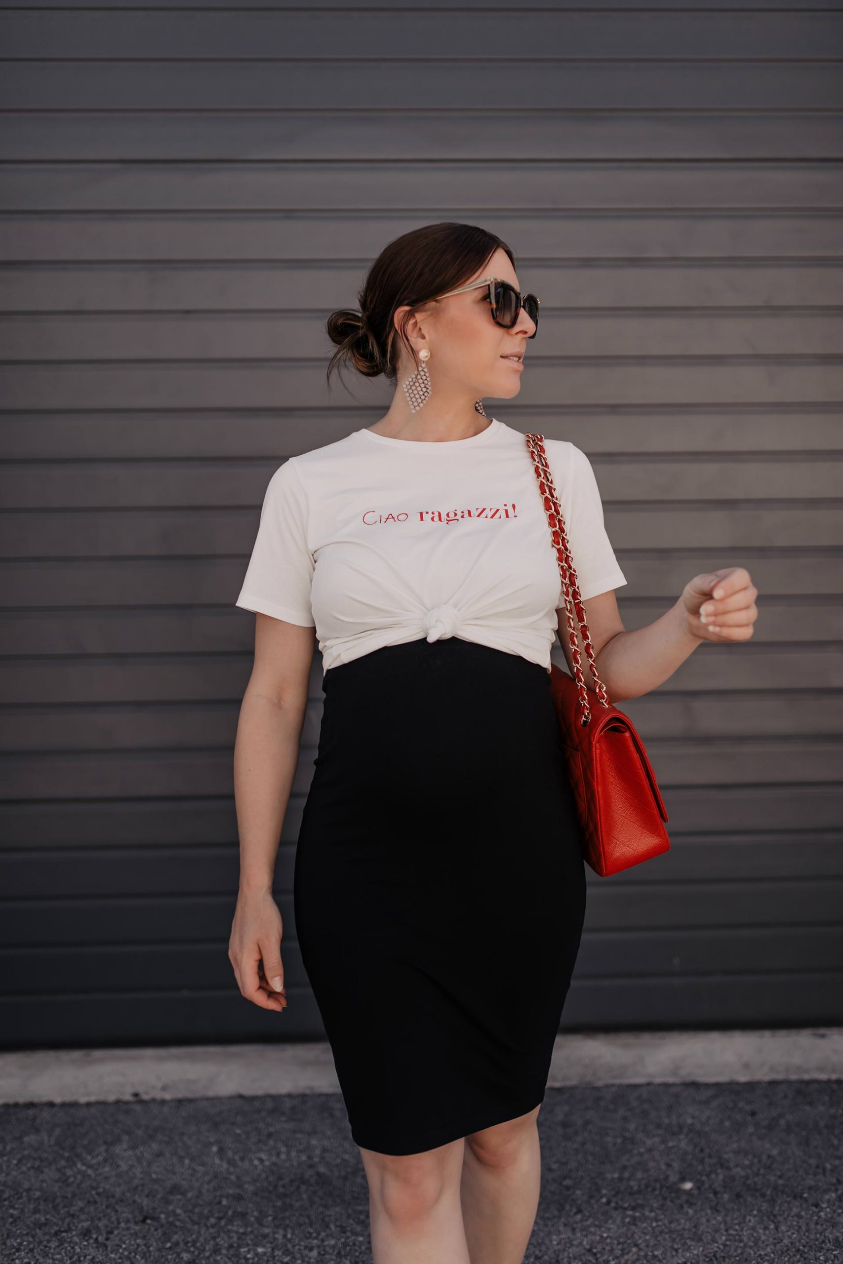 Ohne #Umstandsmode durch den Sommer zu kommen ist gar nicht so schwer! Ich zeige dir mein Lieblingsoutfit im 7. Monat und gebe dir praktische Styling-Tipps. www.whoismocca.me #Schwangerschaftsoutfit #stylethebump